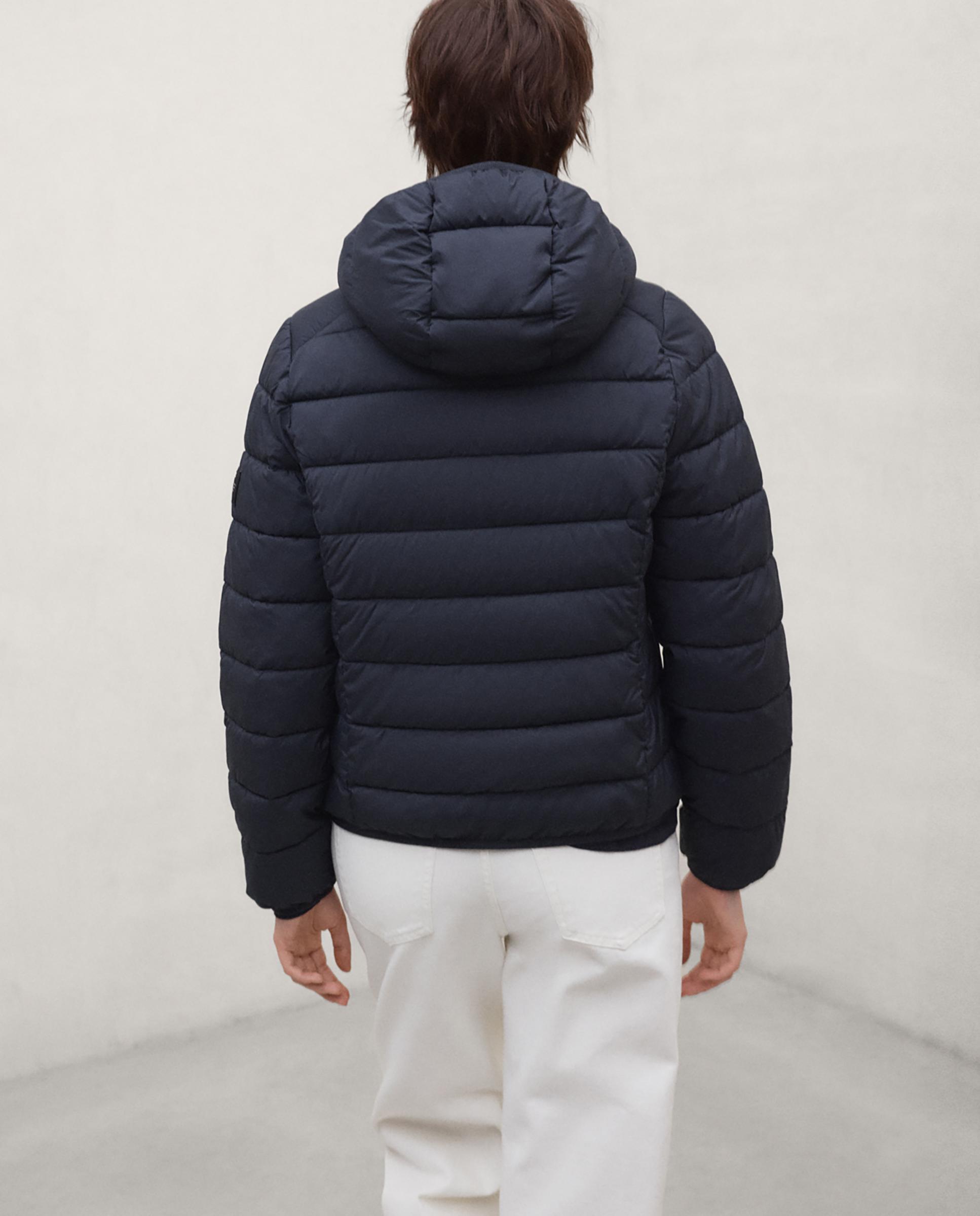 Imagen 3 de Plumífero de mujer con capucha repelente al agua aspenalf - Ecoalf - Azul marino Azul marino
