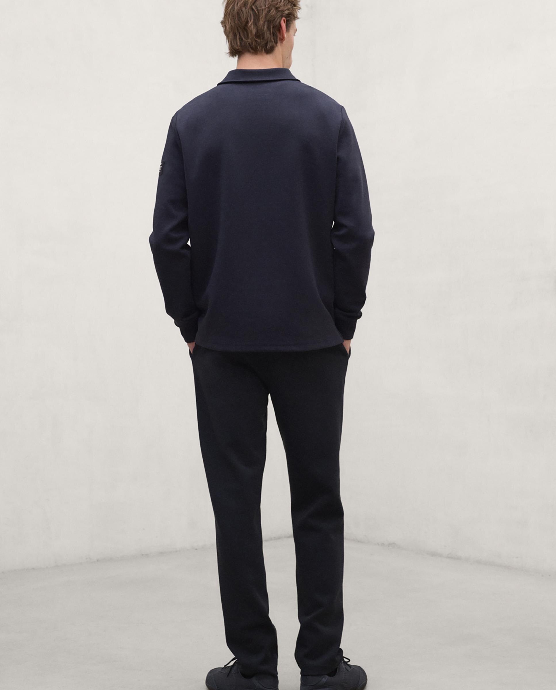 Sudadera de hombre bilbo en 58% poliéster reciclado de corte cómodo - Ecoalf - Azul marino Azul marino-2
