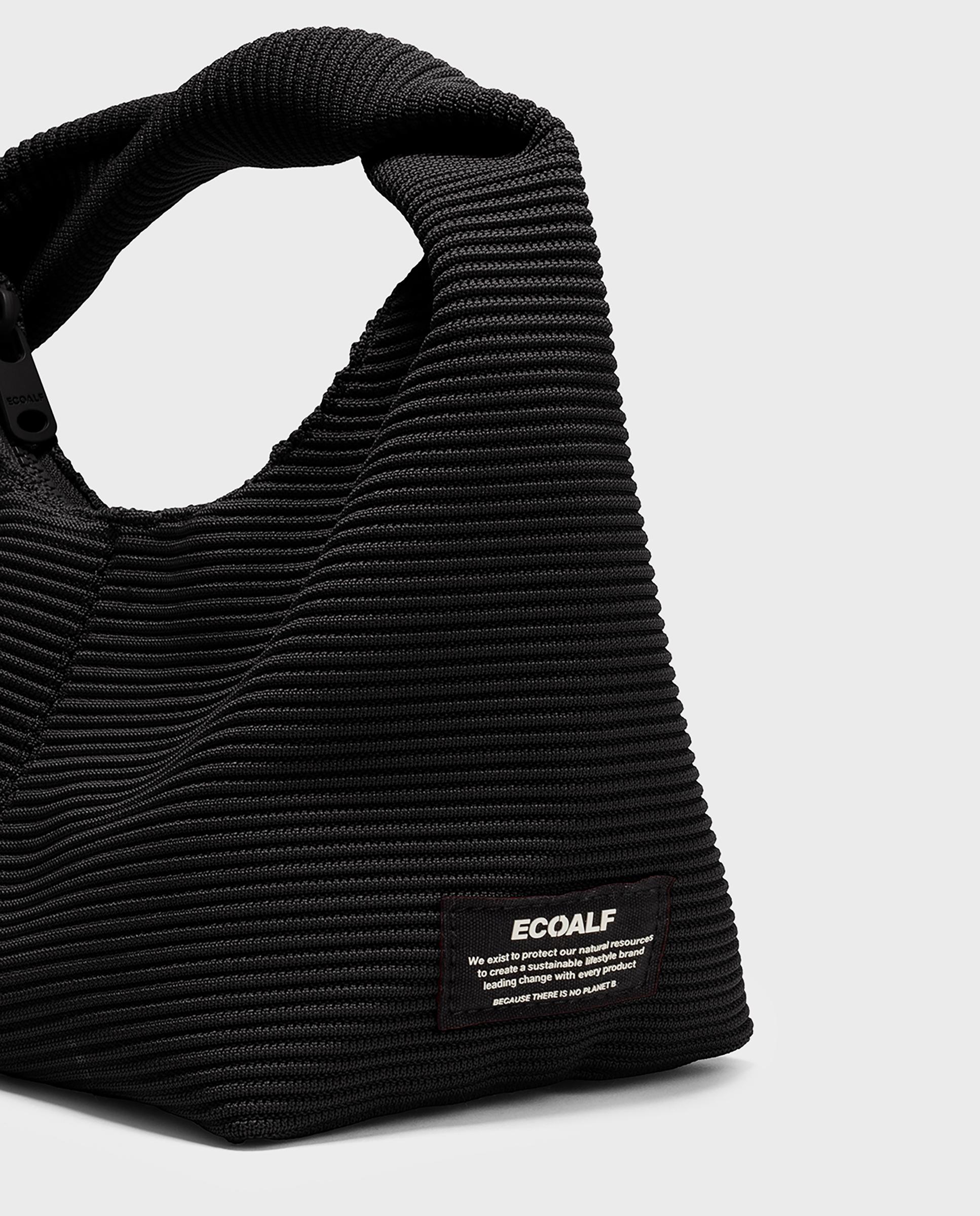 Bolso de mano mini tika - Ecoalf - Negro Negro-2