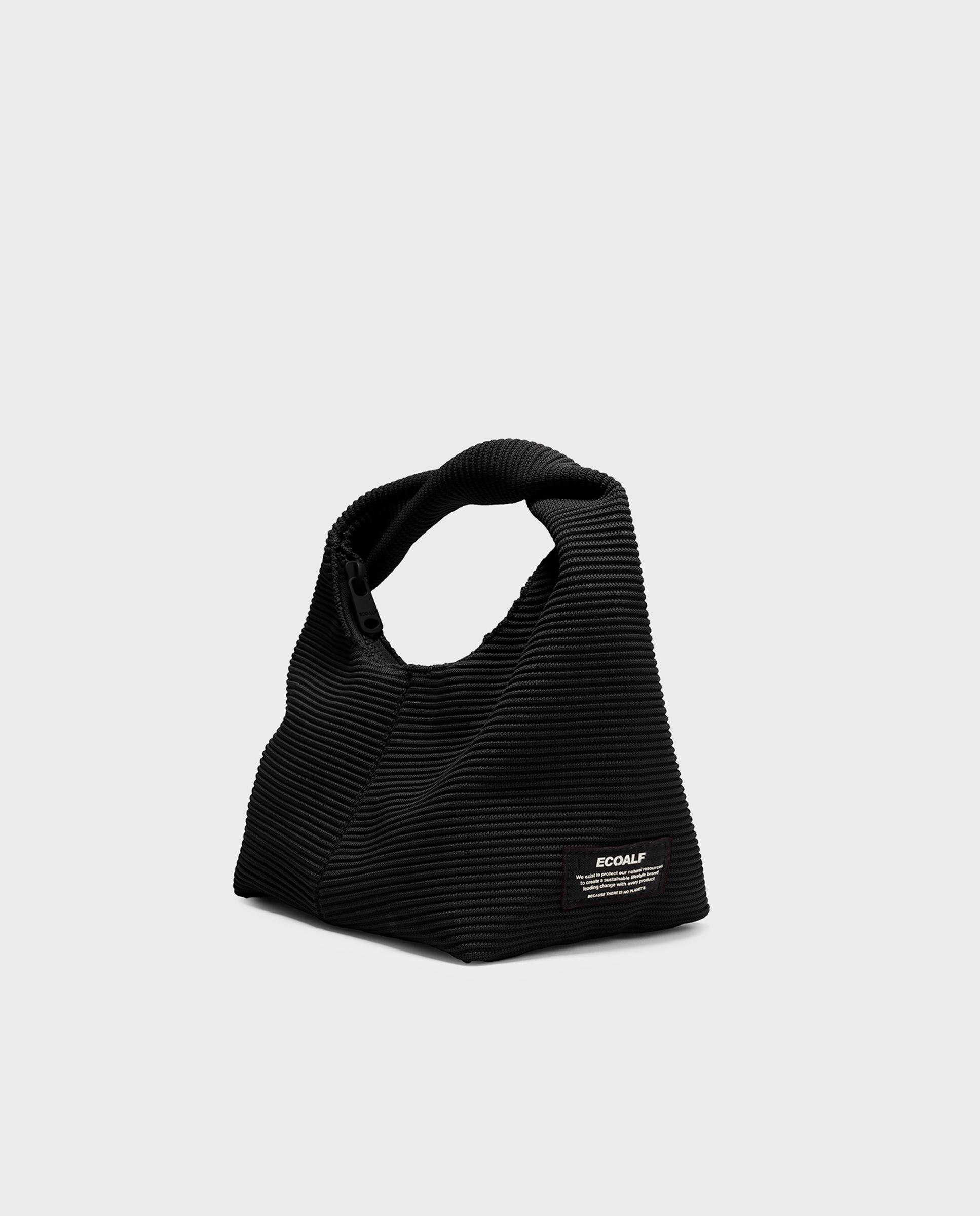 Bolso de mano mini tika - Ecoalf - Negro Negro-4