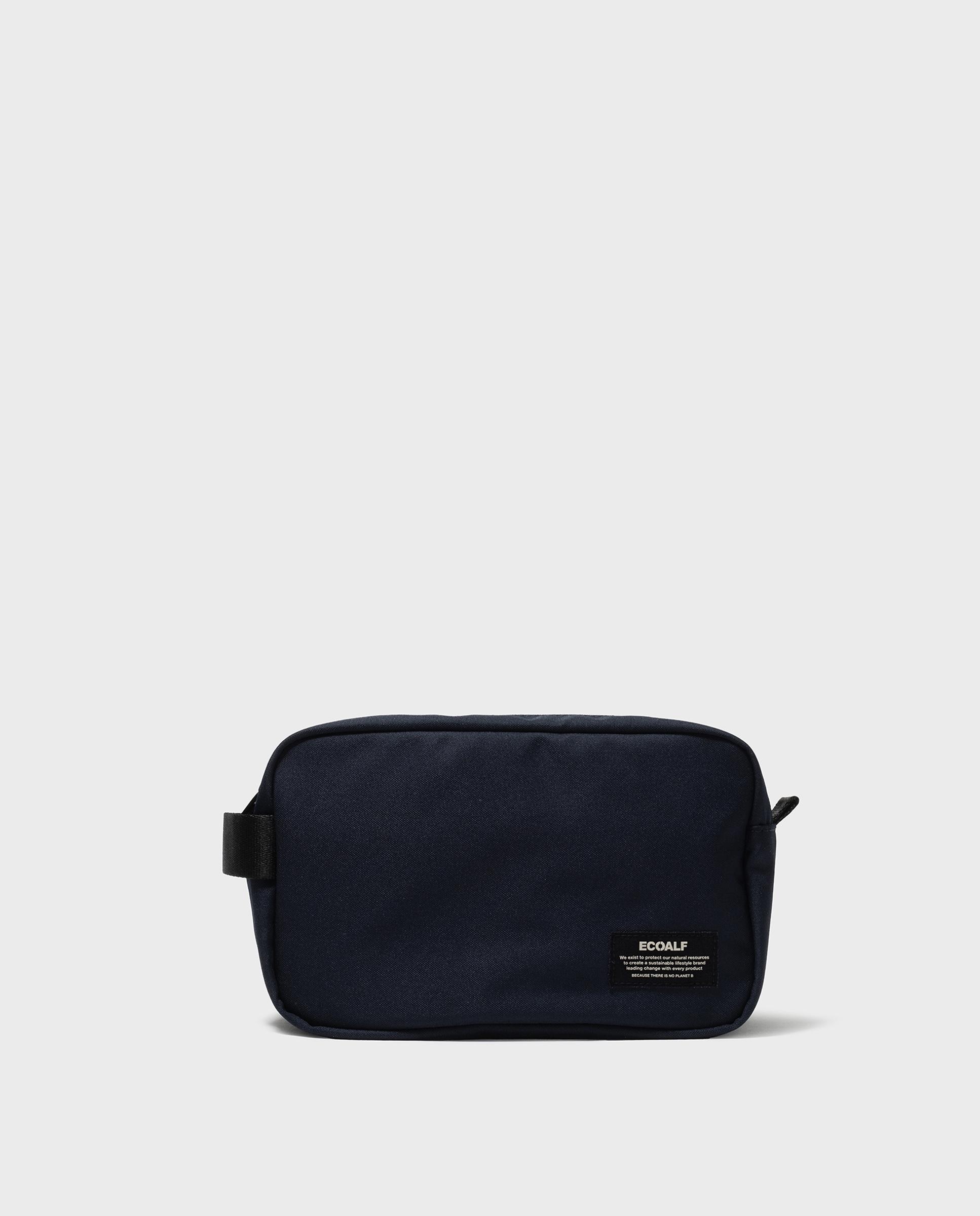 Neceser de hombre sport vanity con cierre de cremallera - Ecoalf - Azul marino Azul marino-1