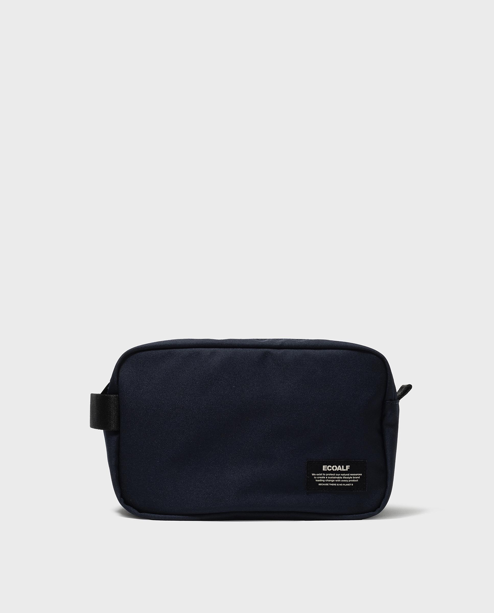 Neceser de hombre sport vanity con cierre de cremallera - Ecoalf - Azul marino Azul marino-4