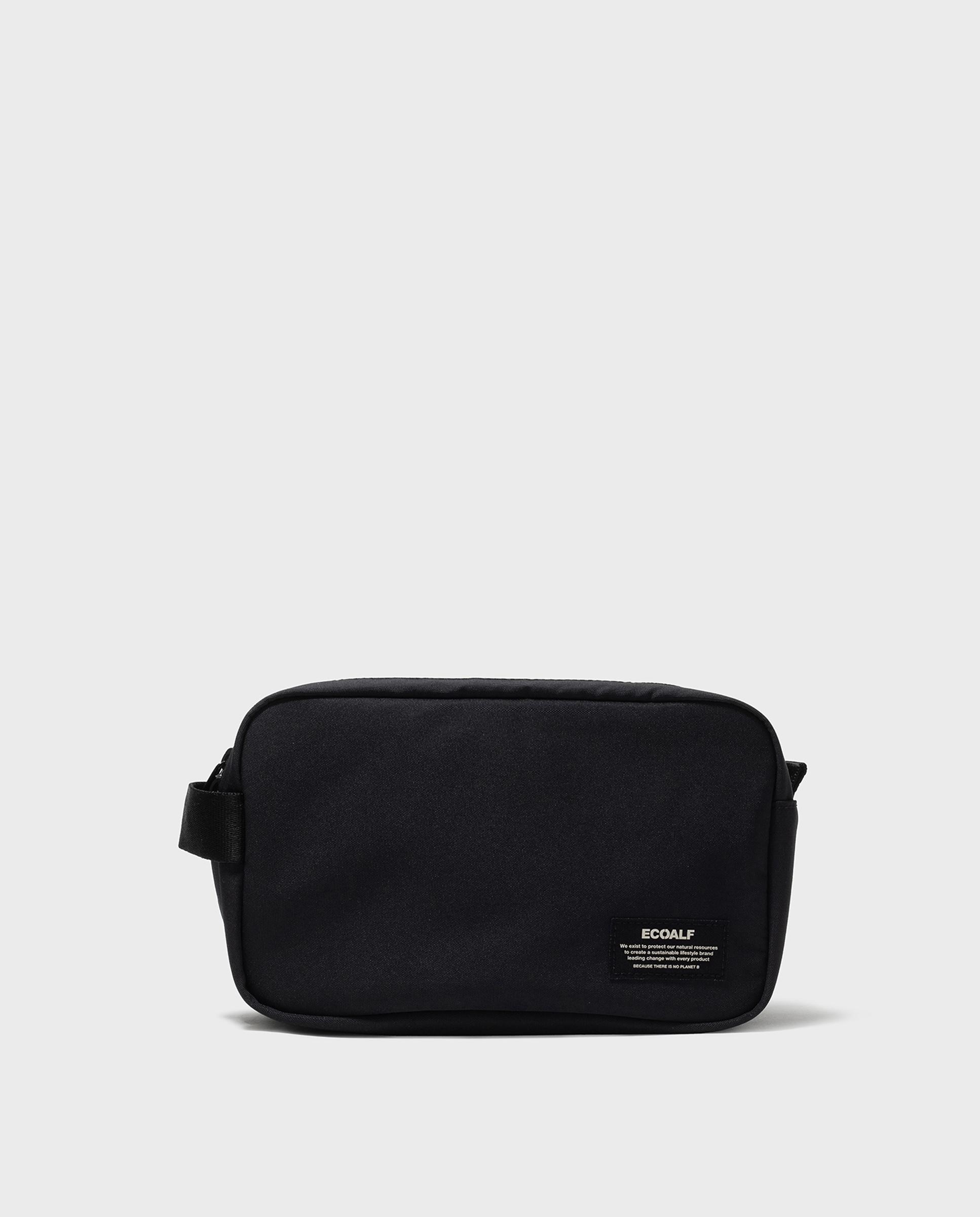 Neceser de hombre sport vanity con cierre de cremallera - Ecoalf - Negro Negro-3