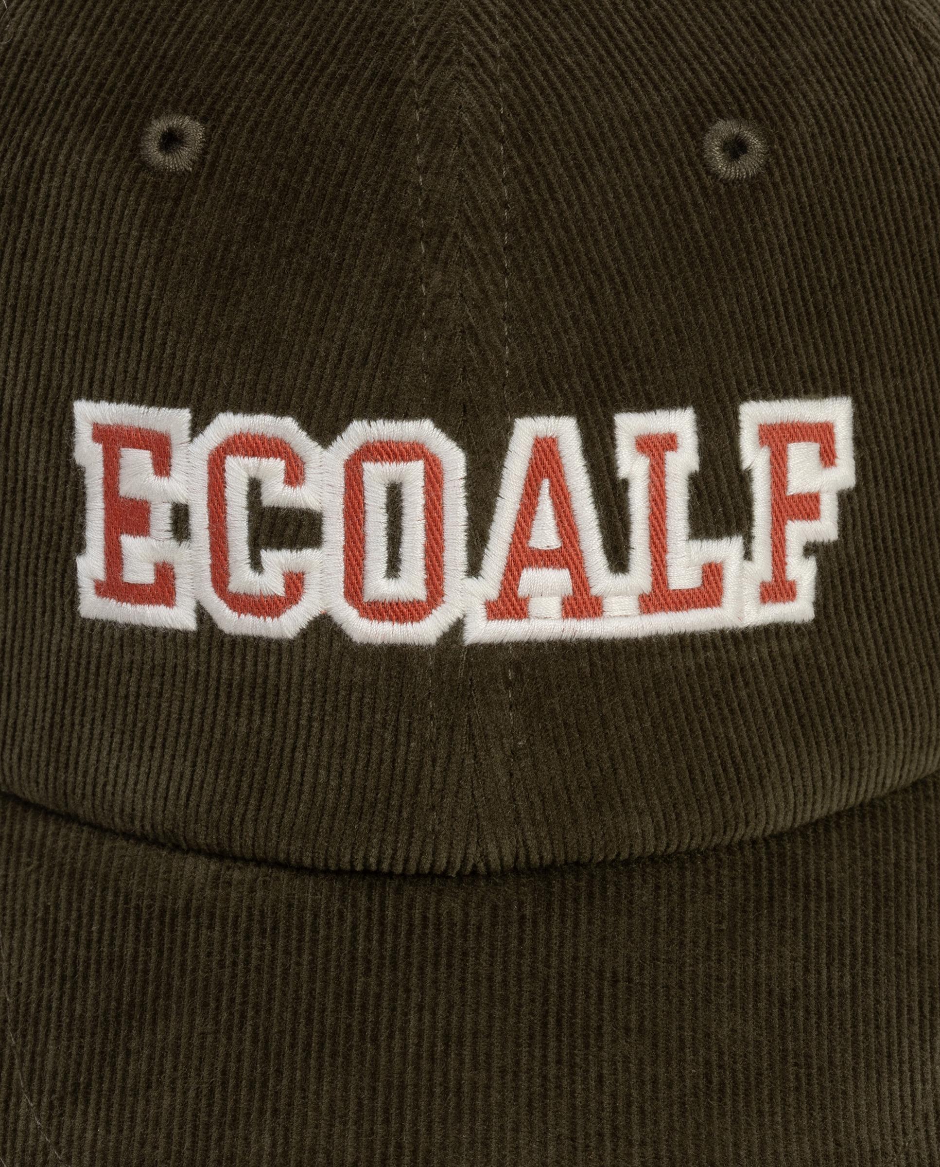 Gorra de hombre cor con diseño tipo béisbol - Ecoalf - Verde oscuro Verde oscuro-3