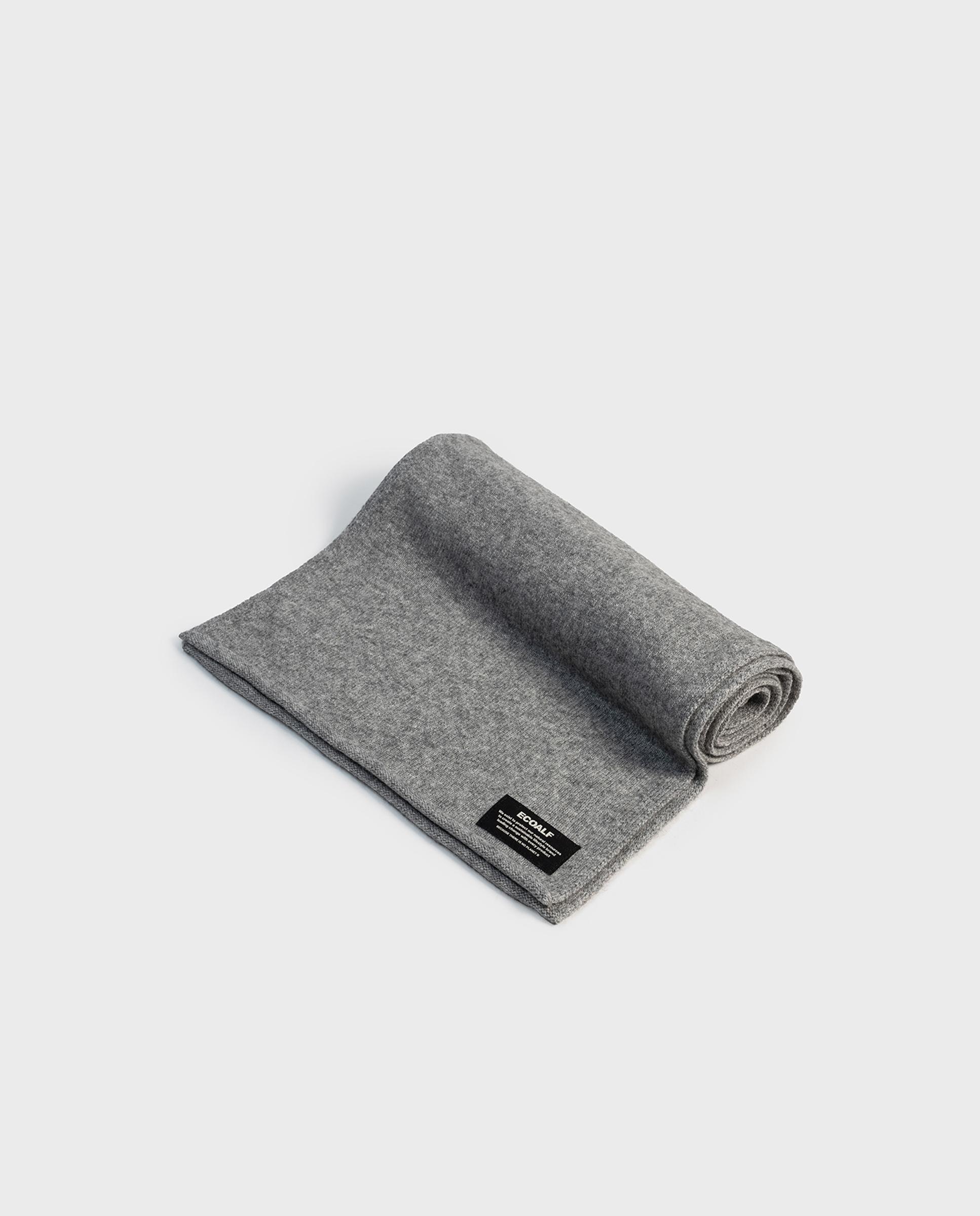 Imagen 3 de Bufanda wool confeccionada en tejido 5gg - Ecoalf - Gris Gris