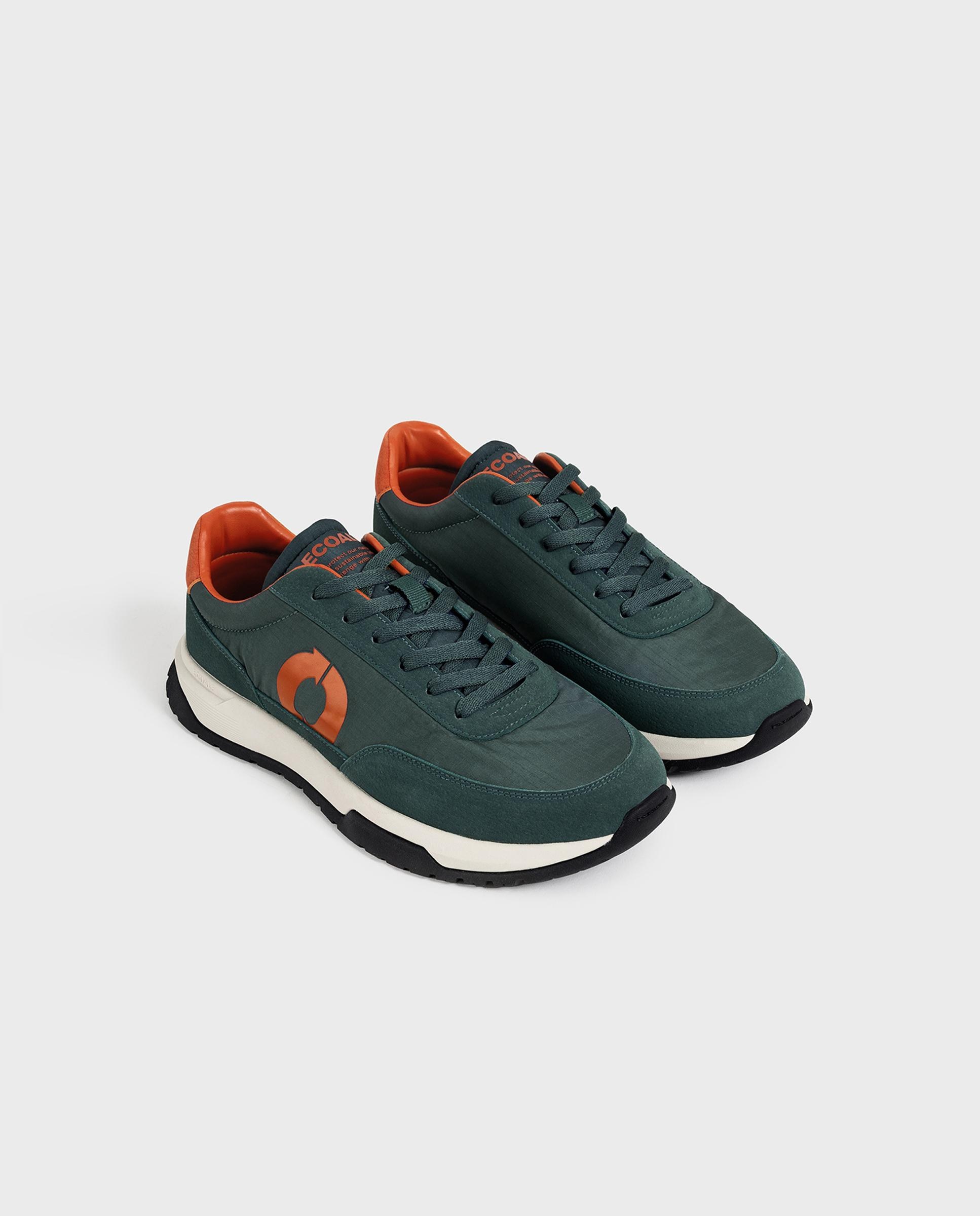 Zapatilla modelo venturaalf de hombre 100% poliester reciclado. - Ecoalf - Verde grisáceo Verde grisáceo-7