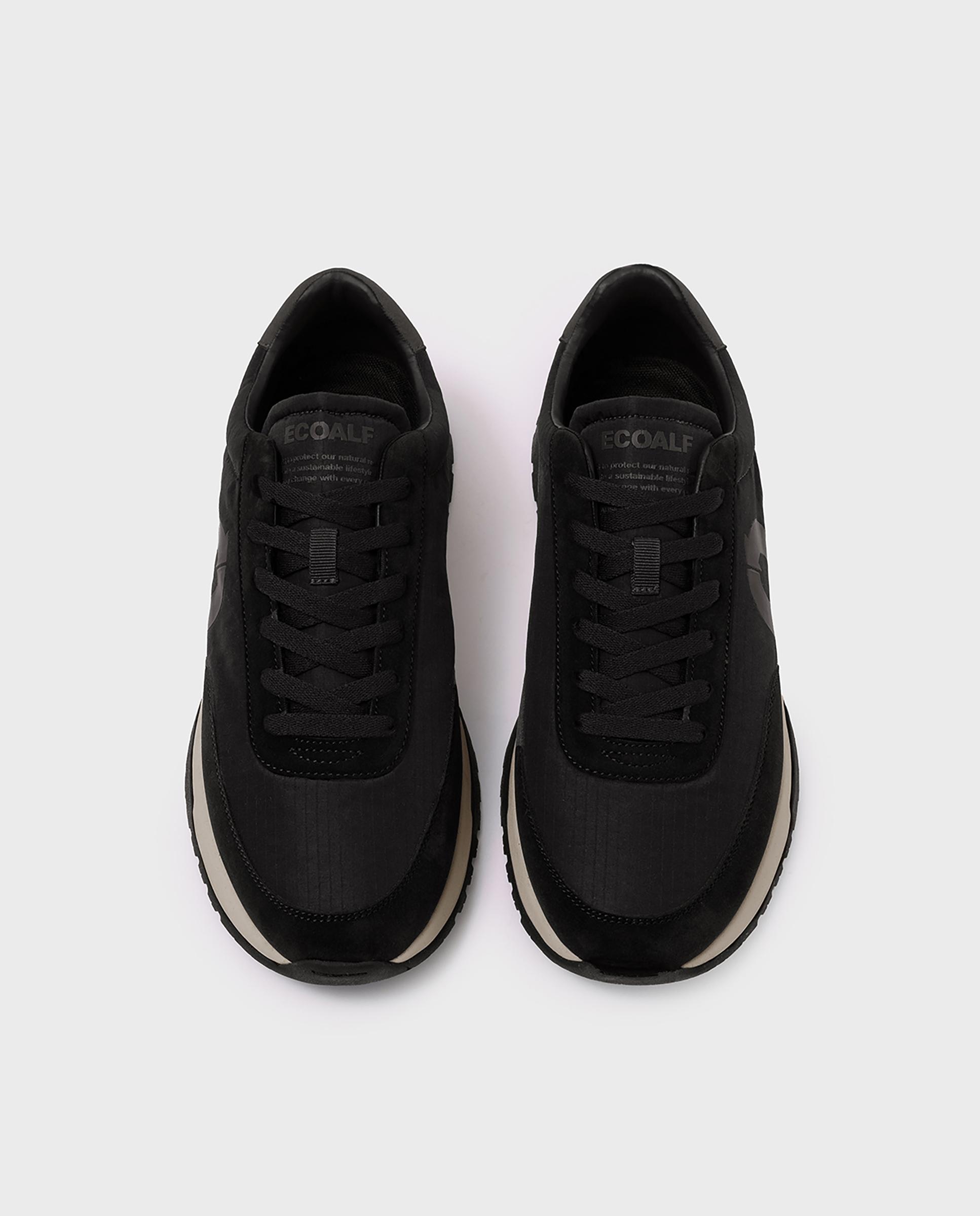 Zapatilla modelo venturaalf de hombre 100% poliester reciclado. - Ecoalf - Negro Negro-3