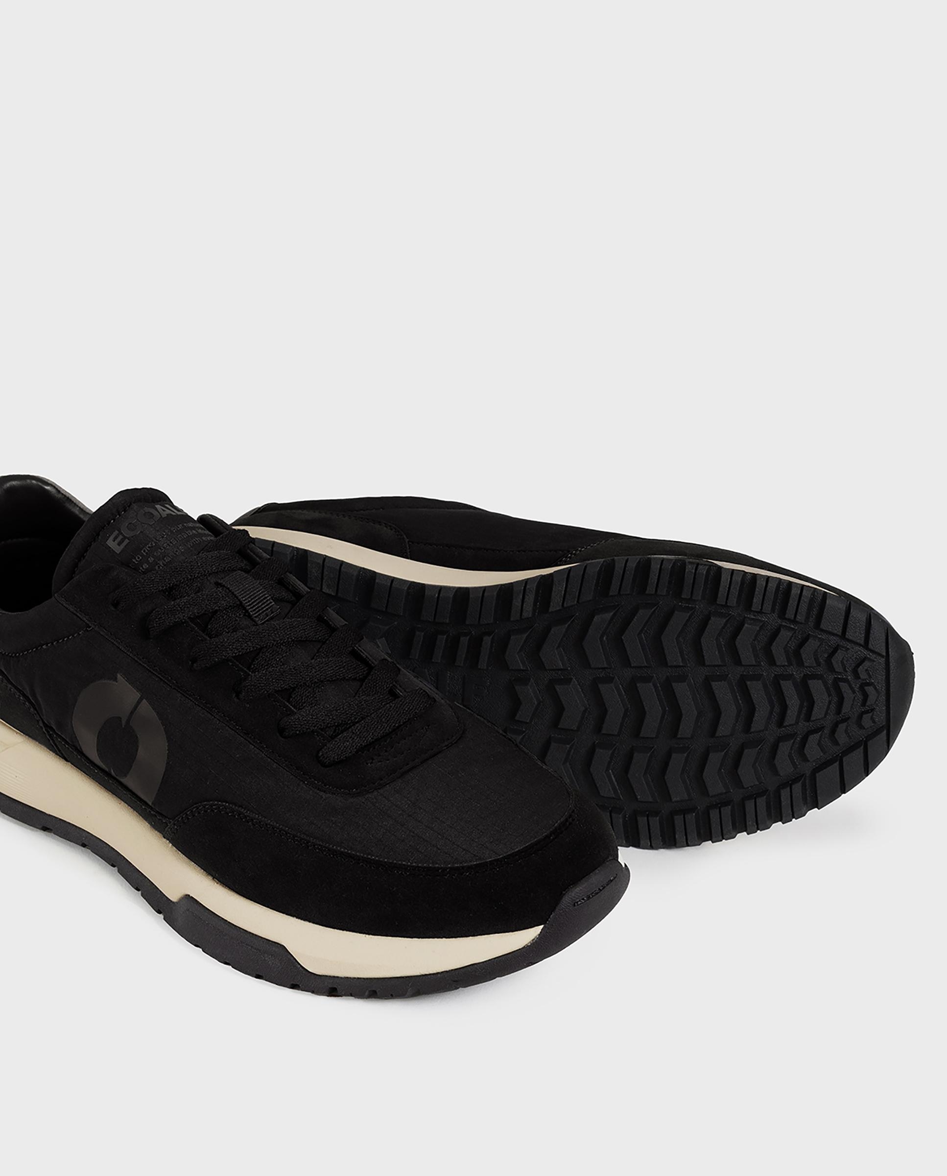 Zapatilla modelo venturaalf de hombre 100% poliester reciclado. - Ecoalf - Negro Negro-5