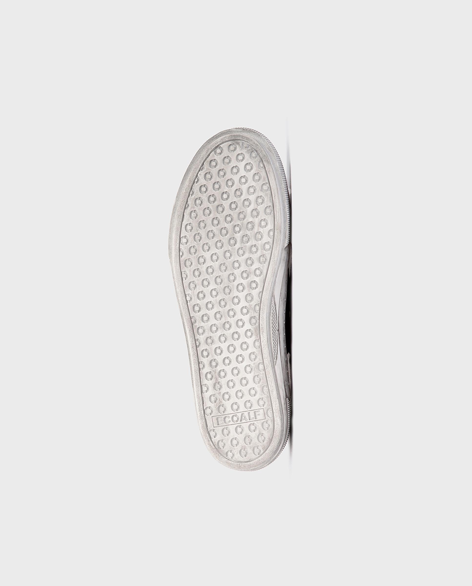 Zapatillas retro de hombre strenk confeccionadas en tejido vegano - Ecoalf - Verde Verde-4
