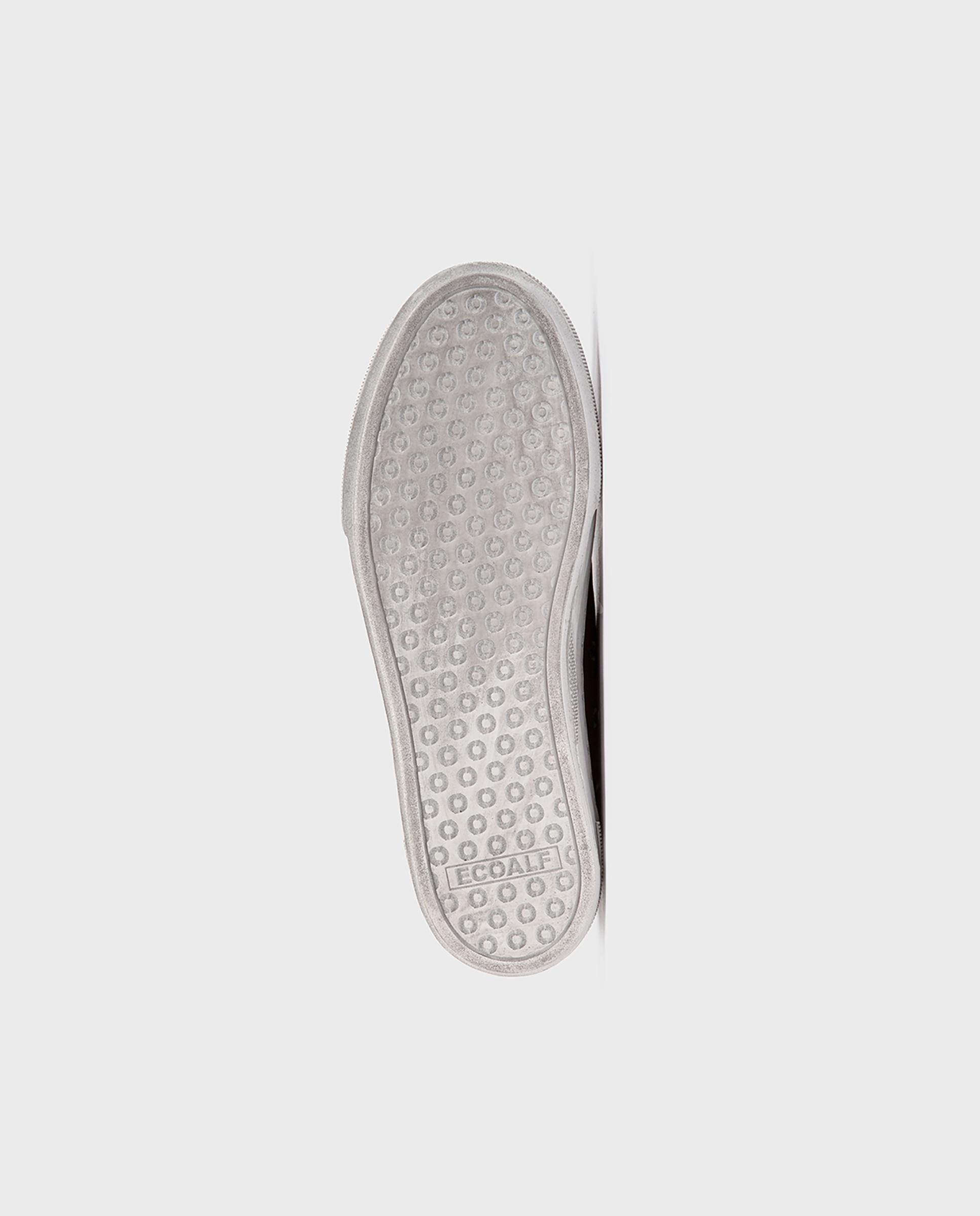 Zapatillas retro de hombre strenk confeccionadas en tejido vegano - Ecoalf - Marrón Marrón-4