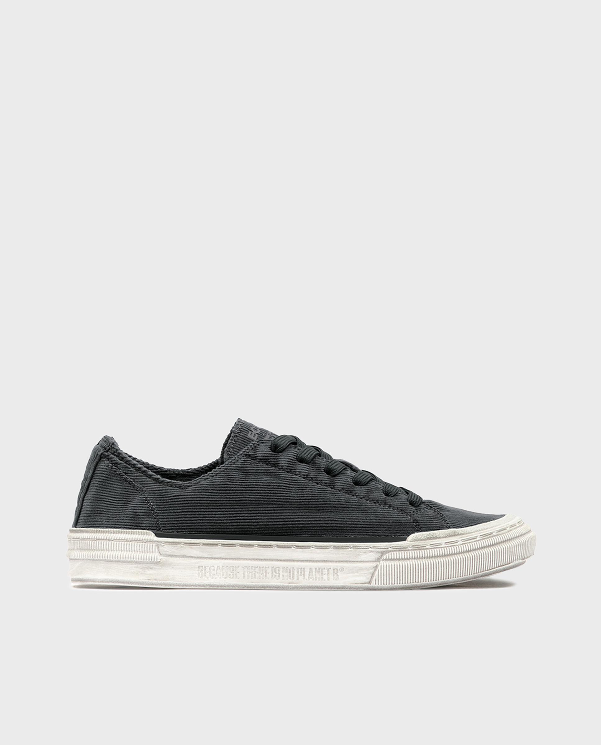Deportivo casco cordones textil pg strenk sneaker man corduroy - Ecoalf - Gris oscuro Gris oscuro-1