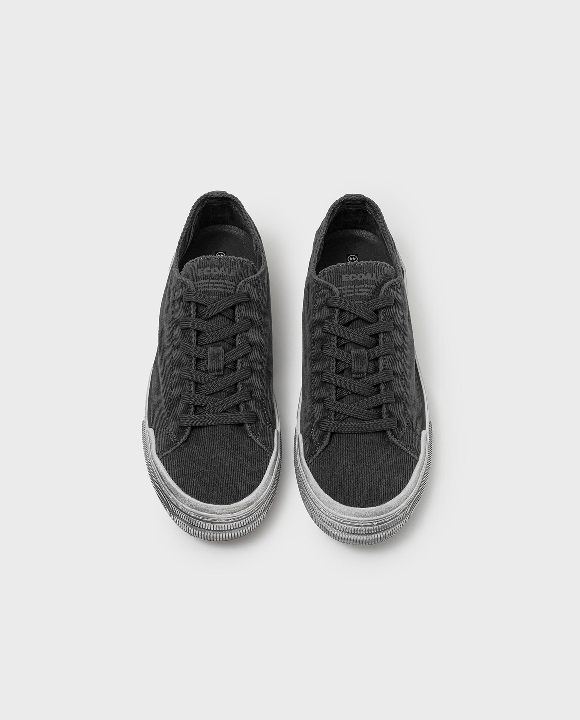 Deportivo casco cordones textil pg strenk sneaker man corduroy - Ecoalf - Gris oscuro Gris oscuro-6