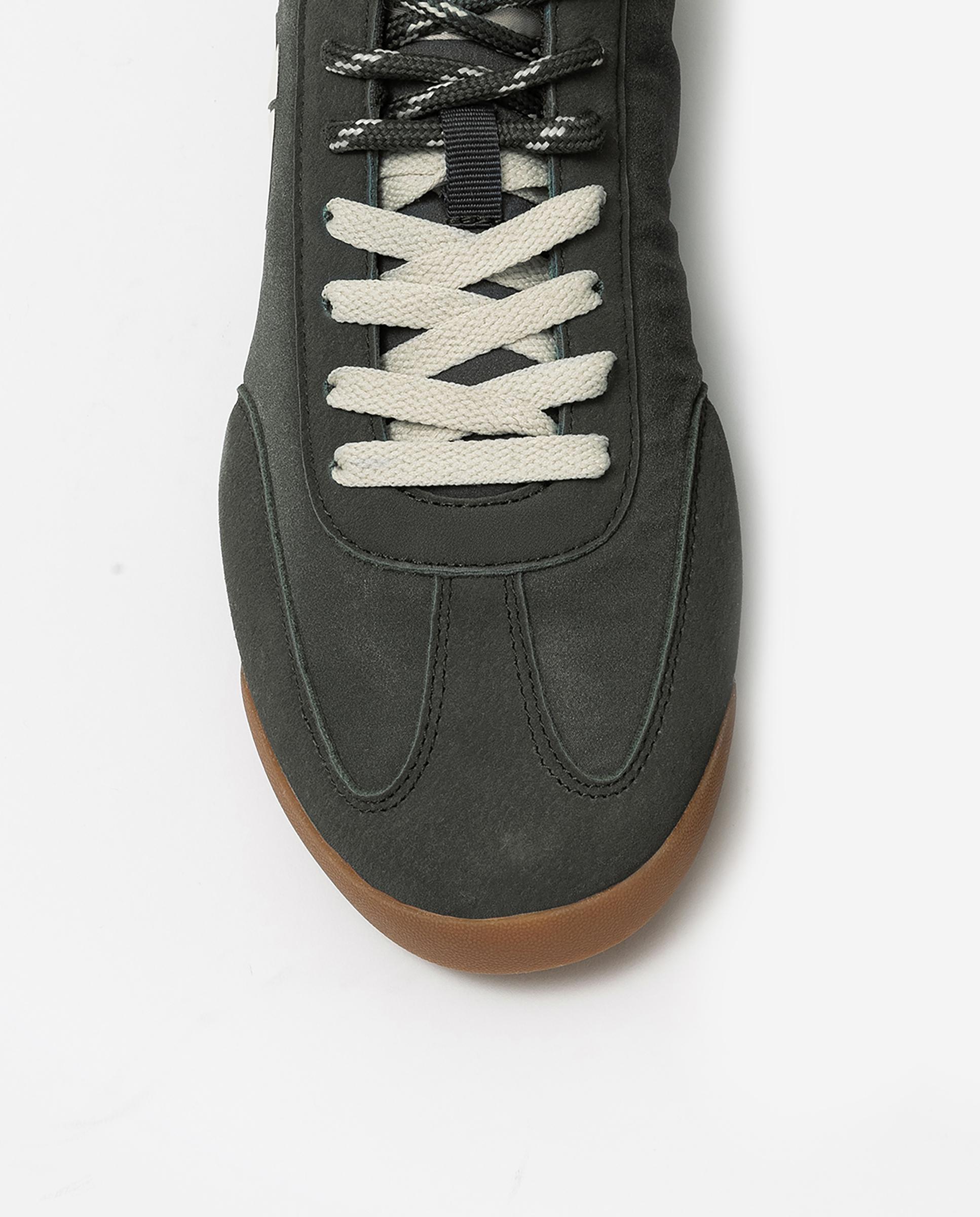 Zapatillas retro de hombre orleans confeccionadas en tejido vegano - Ecoalf - Gris Gris-4