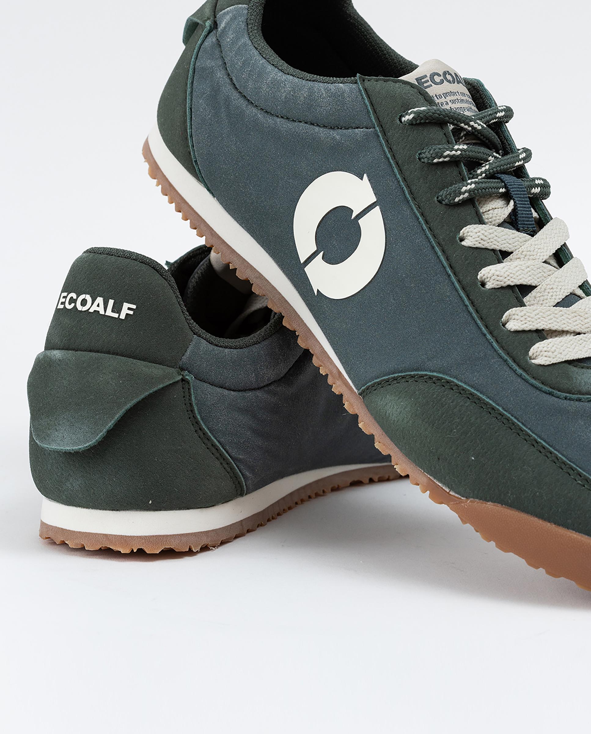 Zapatillas retro de hombre orleans confeccionadas en tejido vegano - Ecoalf - Gris Gris-6
