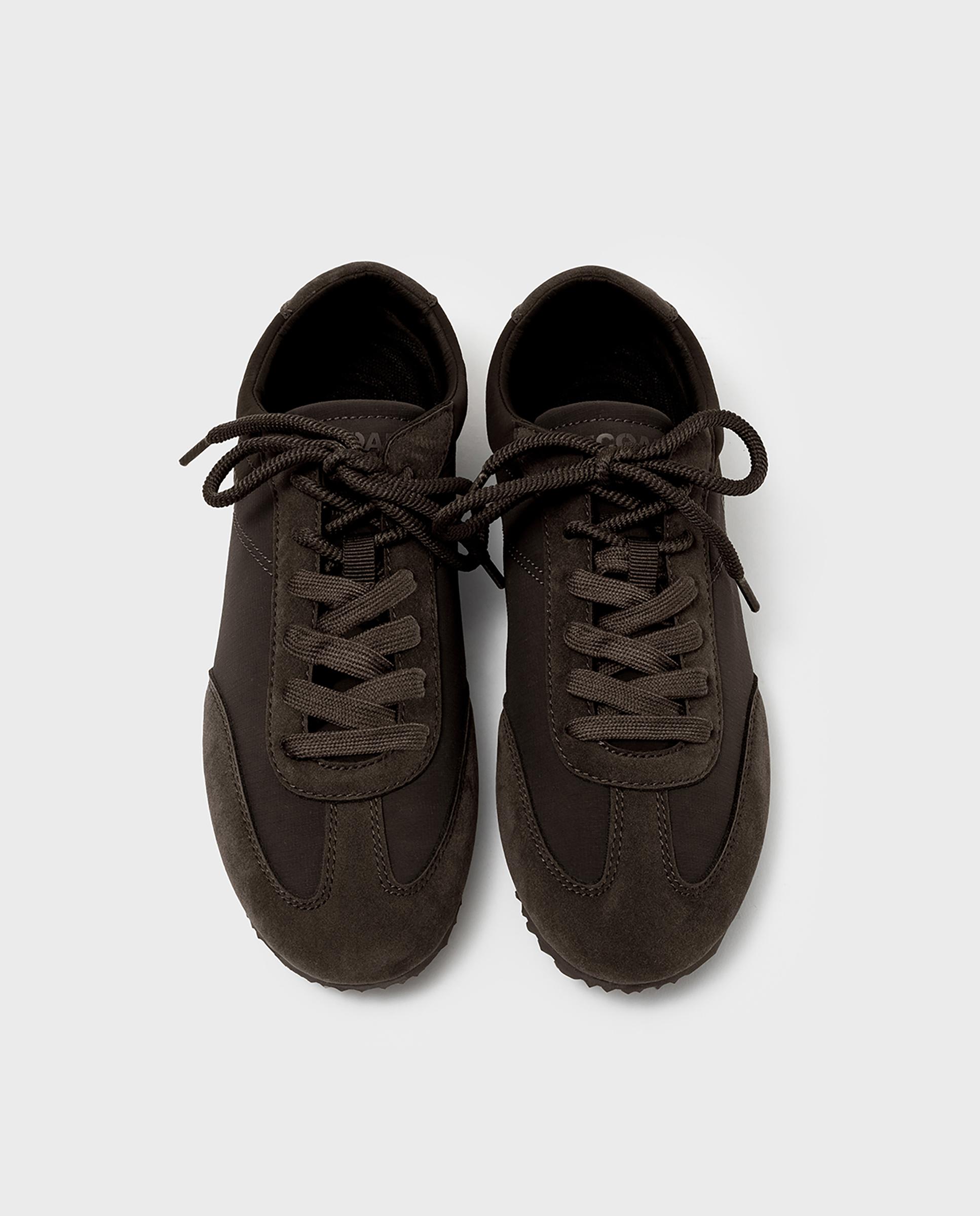 Deportivo, cordones, textil,pg,dallas sneaker woman - Ecoalf - Marrón oscuro Marrón oscuro-5