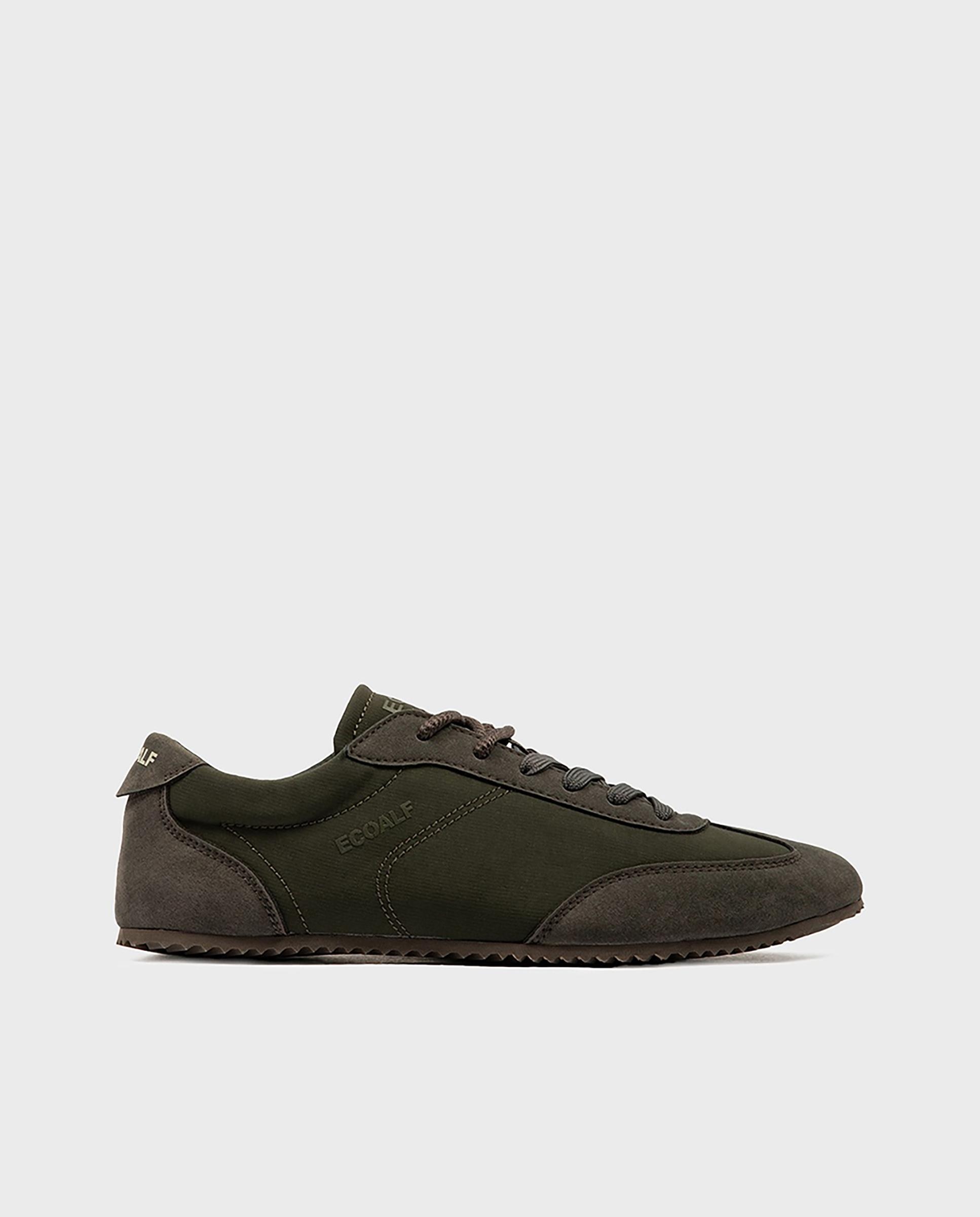 Deportivo, cordones, textil,pg,dallas sneaker woman - Ecoalf - Verde oscuro Verde oscuro-1