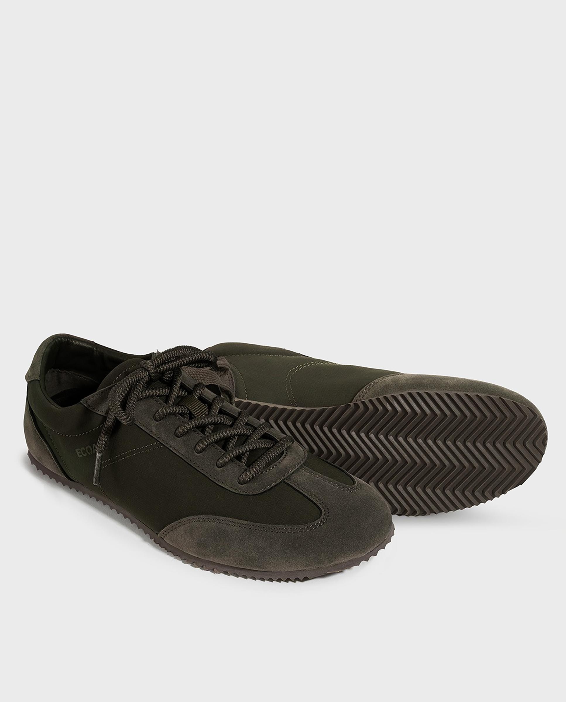 Deportivo, cordones, textil,pg,dallas sneaker woman - Ecoalf - Verde oscuro Verde oscuro-2
