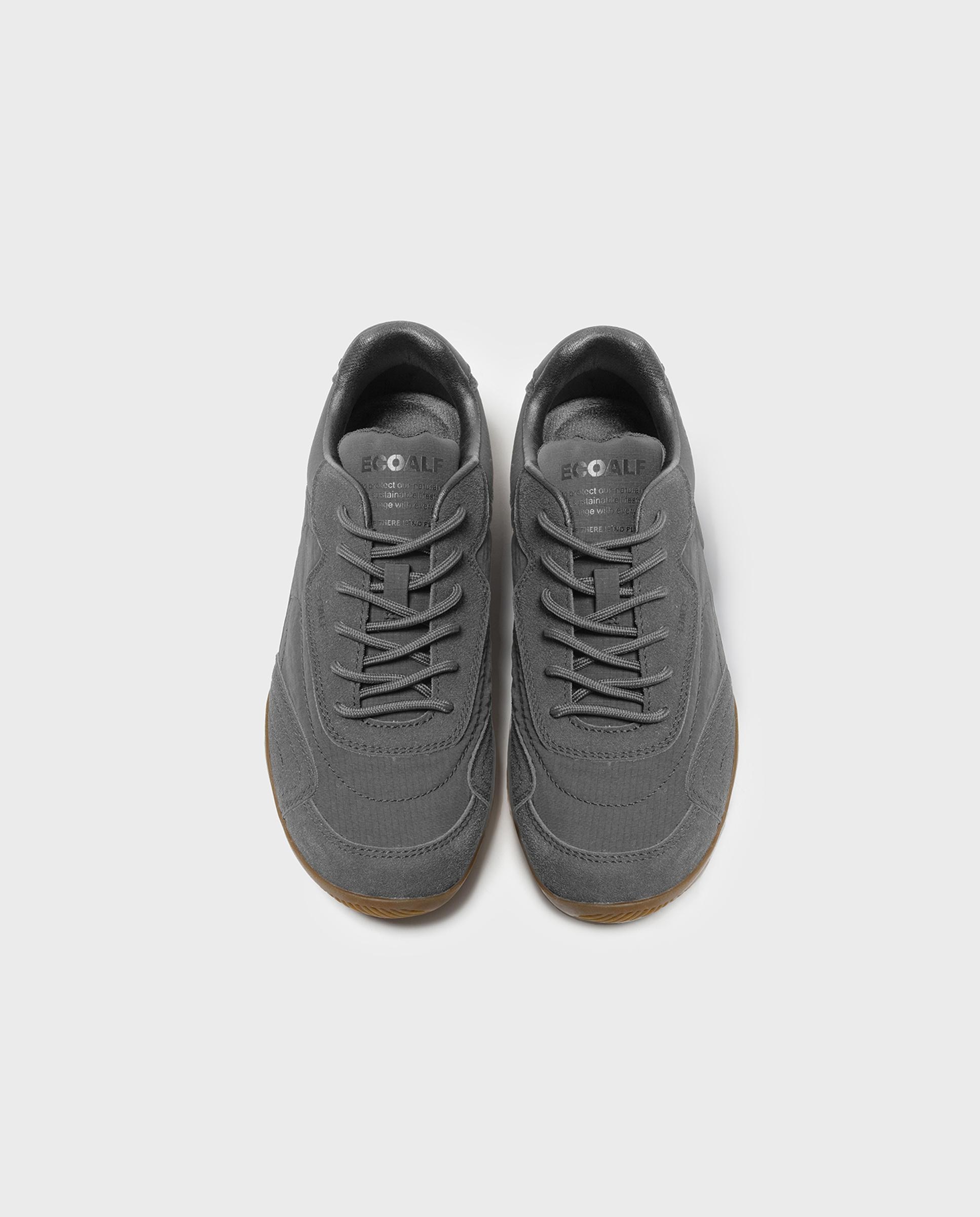 Zapatillas deportivas de mujer austin fabricadas en material reciclado - Ecoalf - Gris oscuro Gris oscuro-2