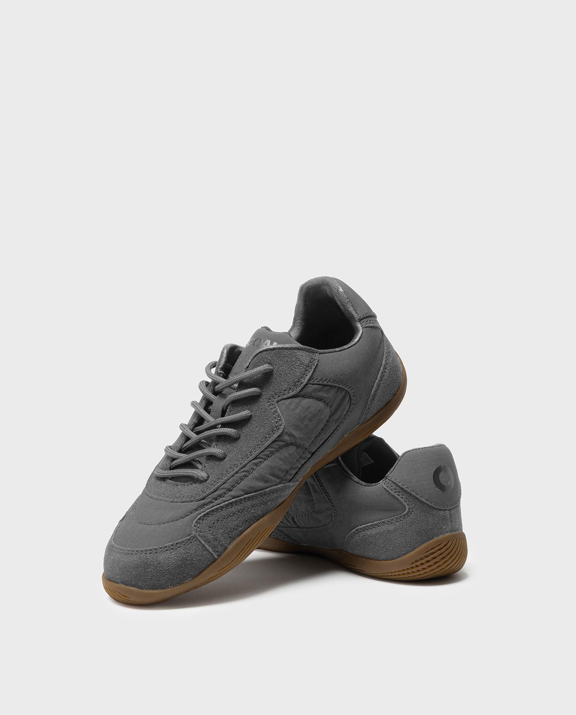 Zapatillas deportivas de mujer austin fabricadas en material reciclado - Ecoalf - Gris oscuro Gris oscuro-5