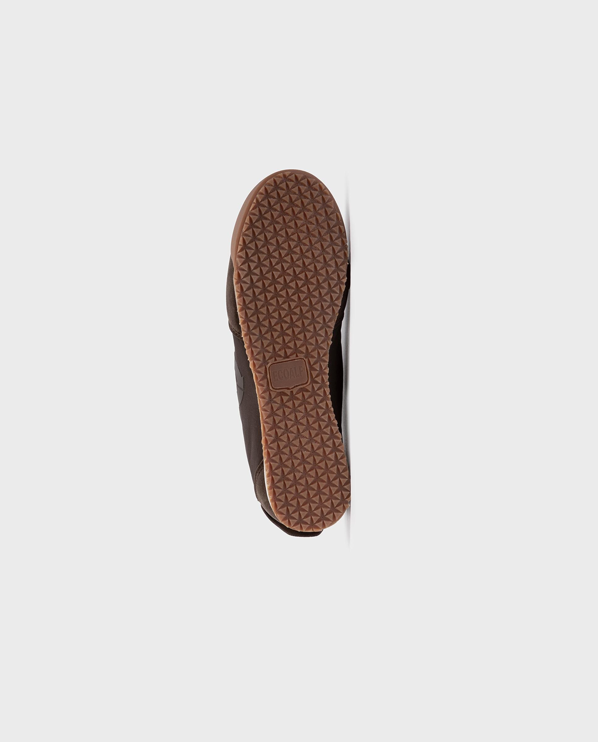 Zapatillas retro de mujer orleans confeccionadas en tejido vegano - Ecoalf - Marrón Marrón-5