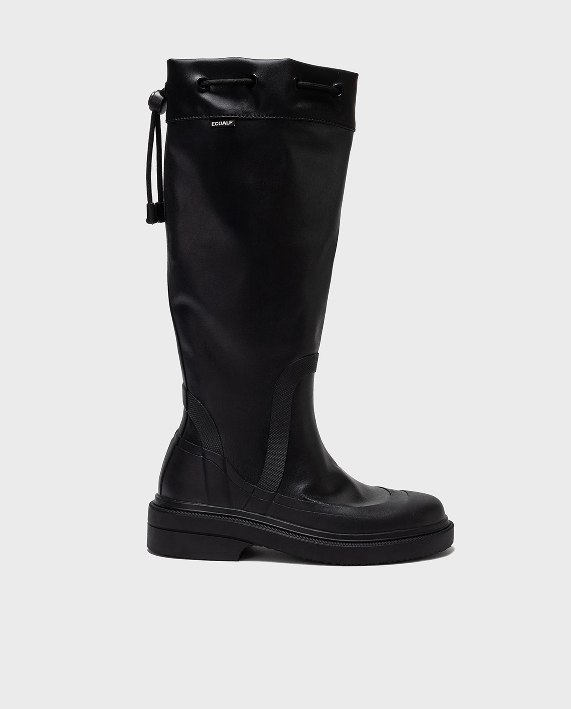 Botas de agua de mujer ana maria rainboot sin costuras - Ecoalf - Negro Negro-1