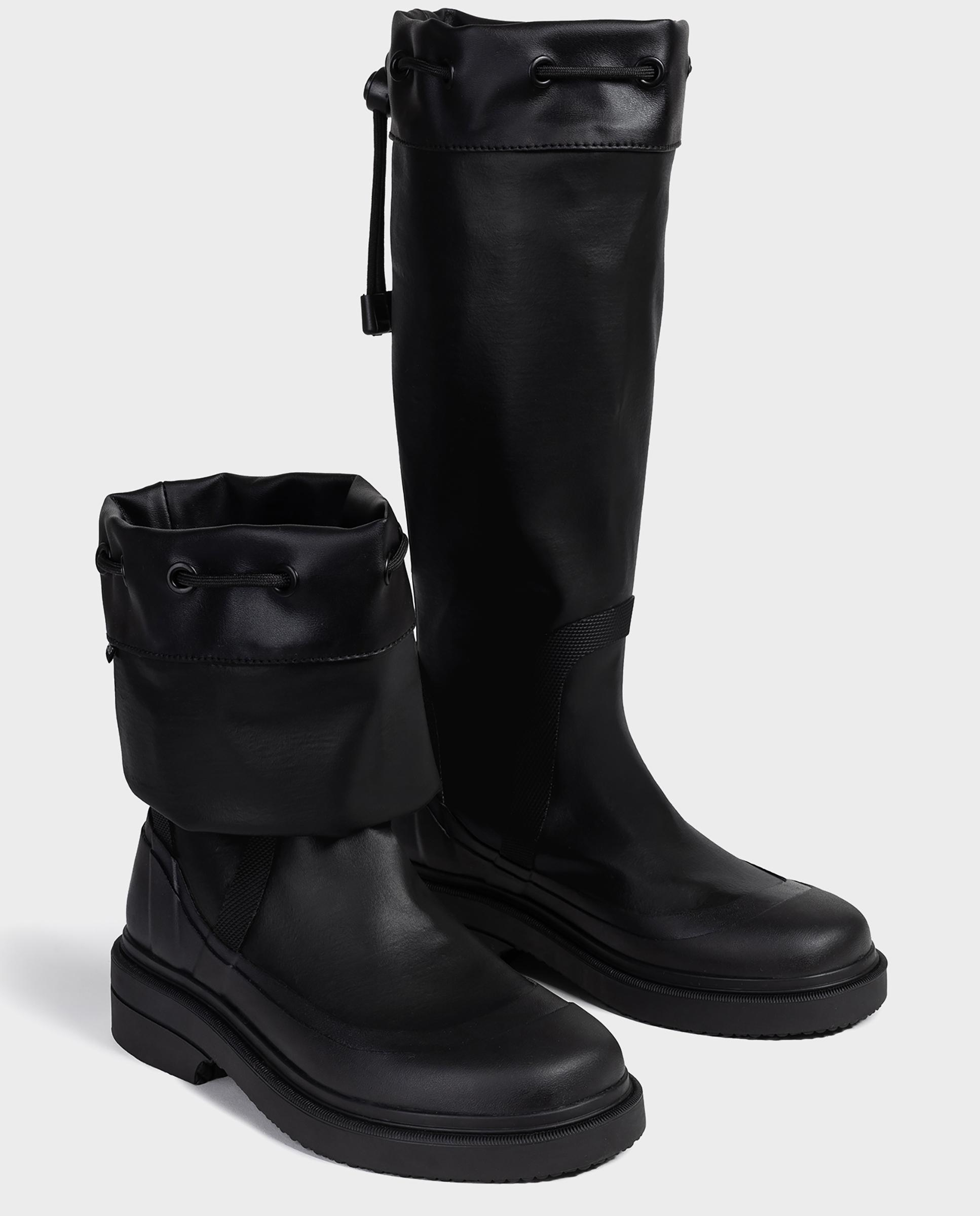 Botas de agua de mujer ana maria rainboot sin costuras - Ecoalf - Negro Negro-2