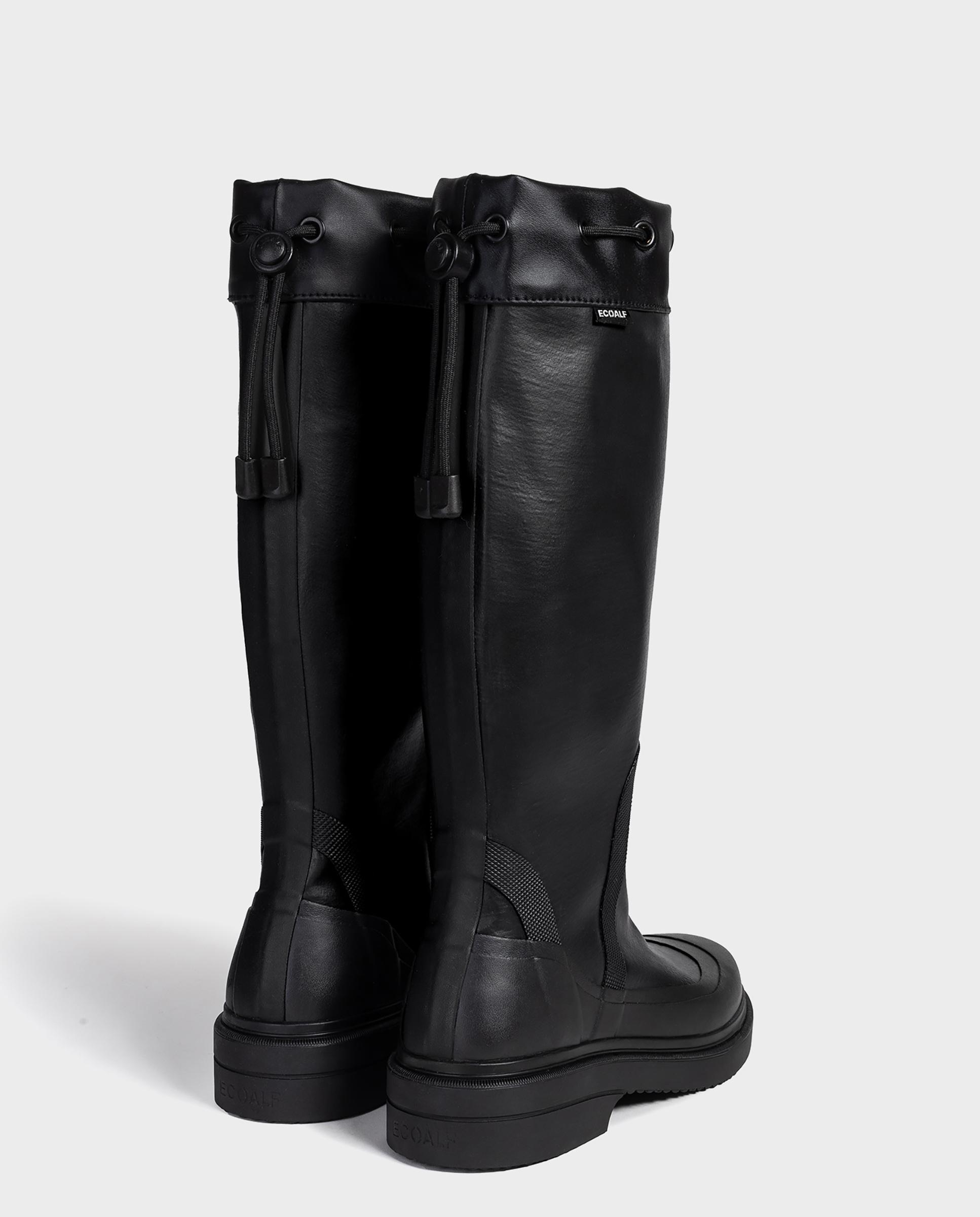 Botas de agua de mujer ana maria rainboot sin costuras - Ecoalf - Negro Negro-8