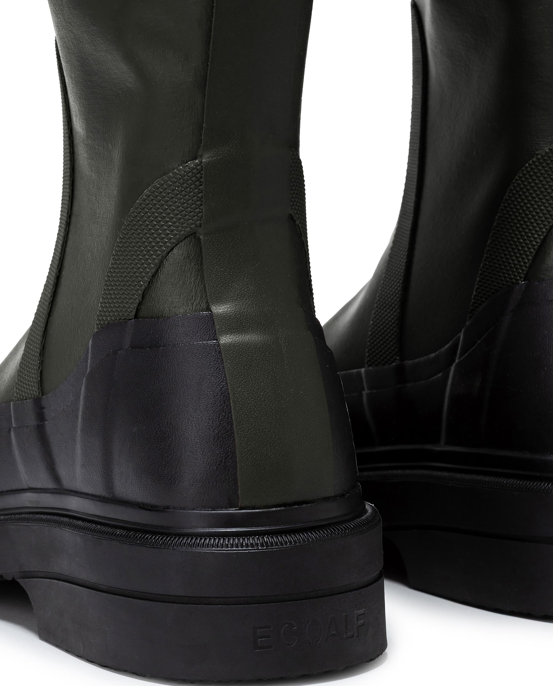 Botas de agua de mujer ana maria rainboot sin costuras - Ecoalf - Verde oscuro Verde oscuro-3