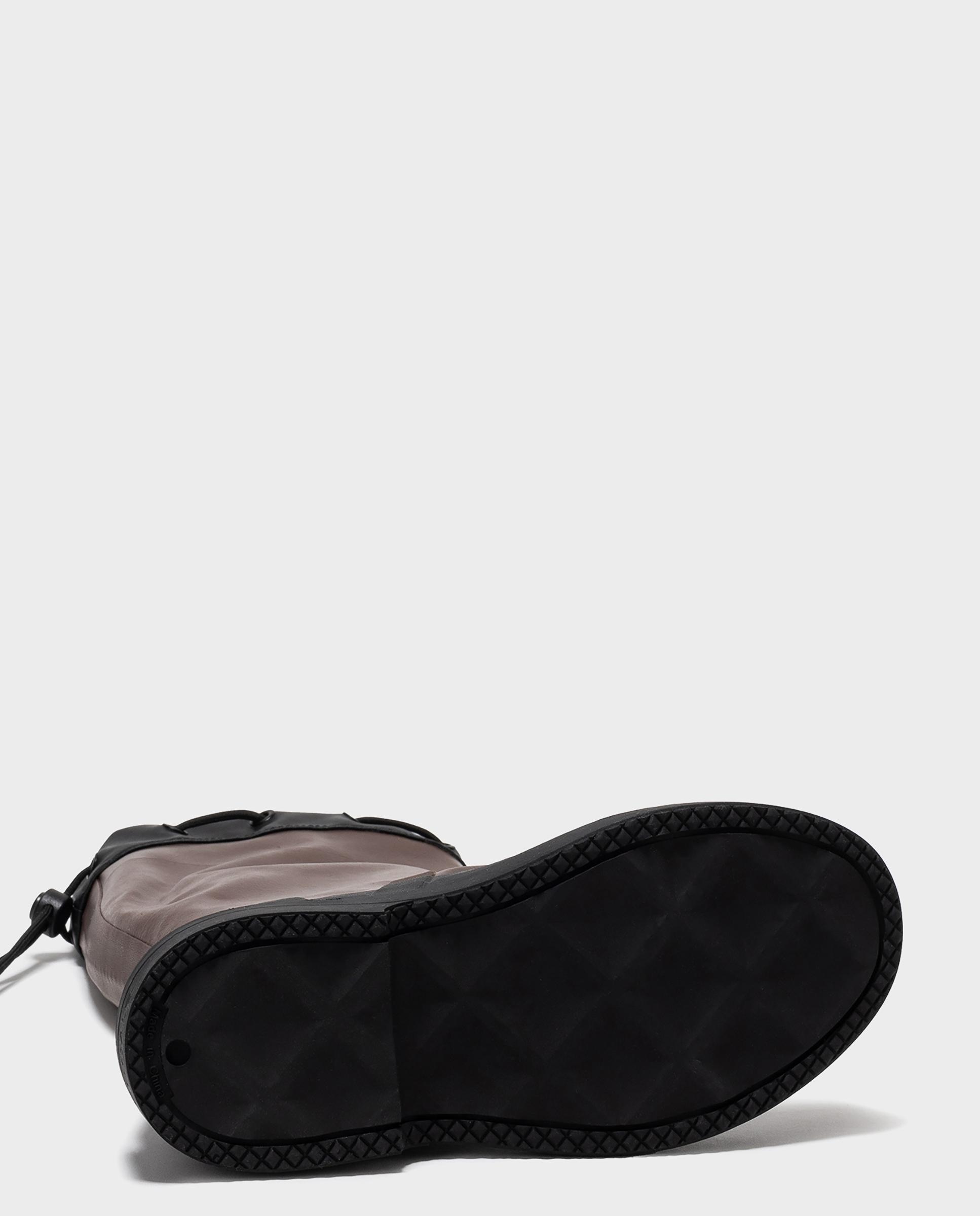 Botas de agua de mujer ana maria rainboot sin costuras - Ecoalf - Marrón Marrón-5