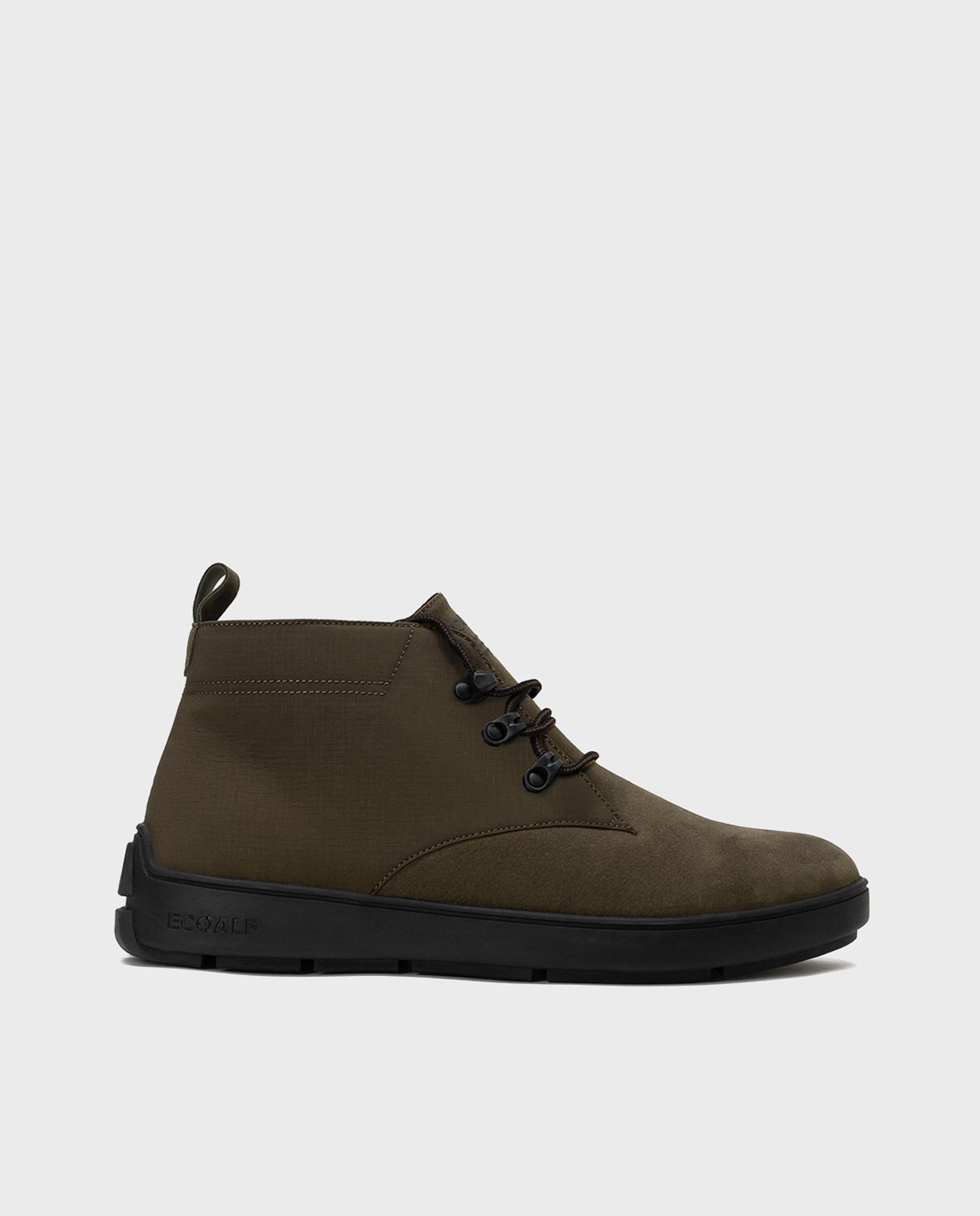Botas de hombre bierzo con doble cordón - Ecoalf - Kaki Kaki-1