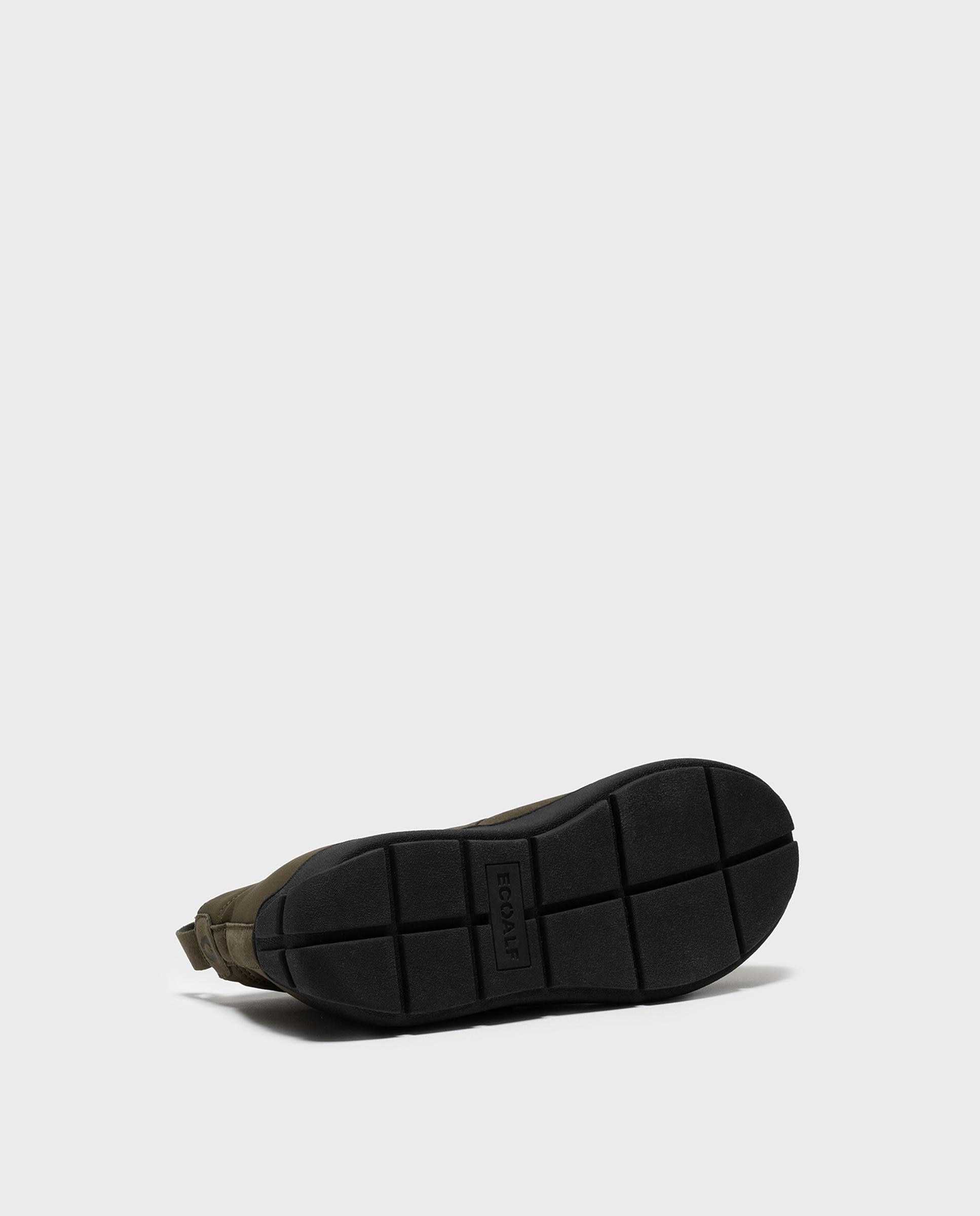 Botas de hombre bierzo con doble cordón - Ecoalf - Kaki Kaki-3