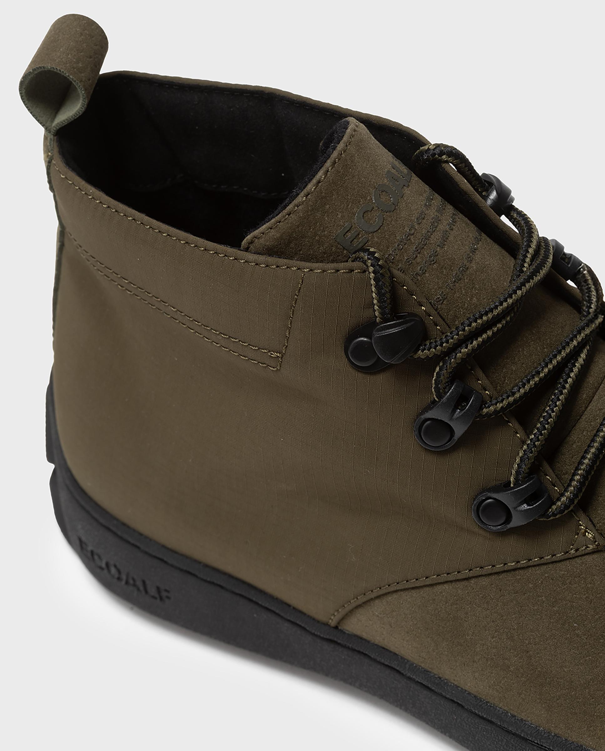 Botas de hombre bierzo con doble cordón - Ecoalf - Kaki Kaki-5
