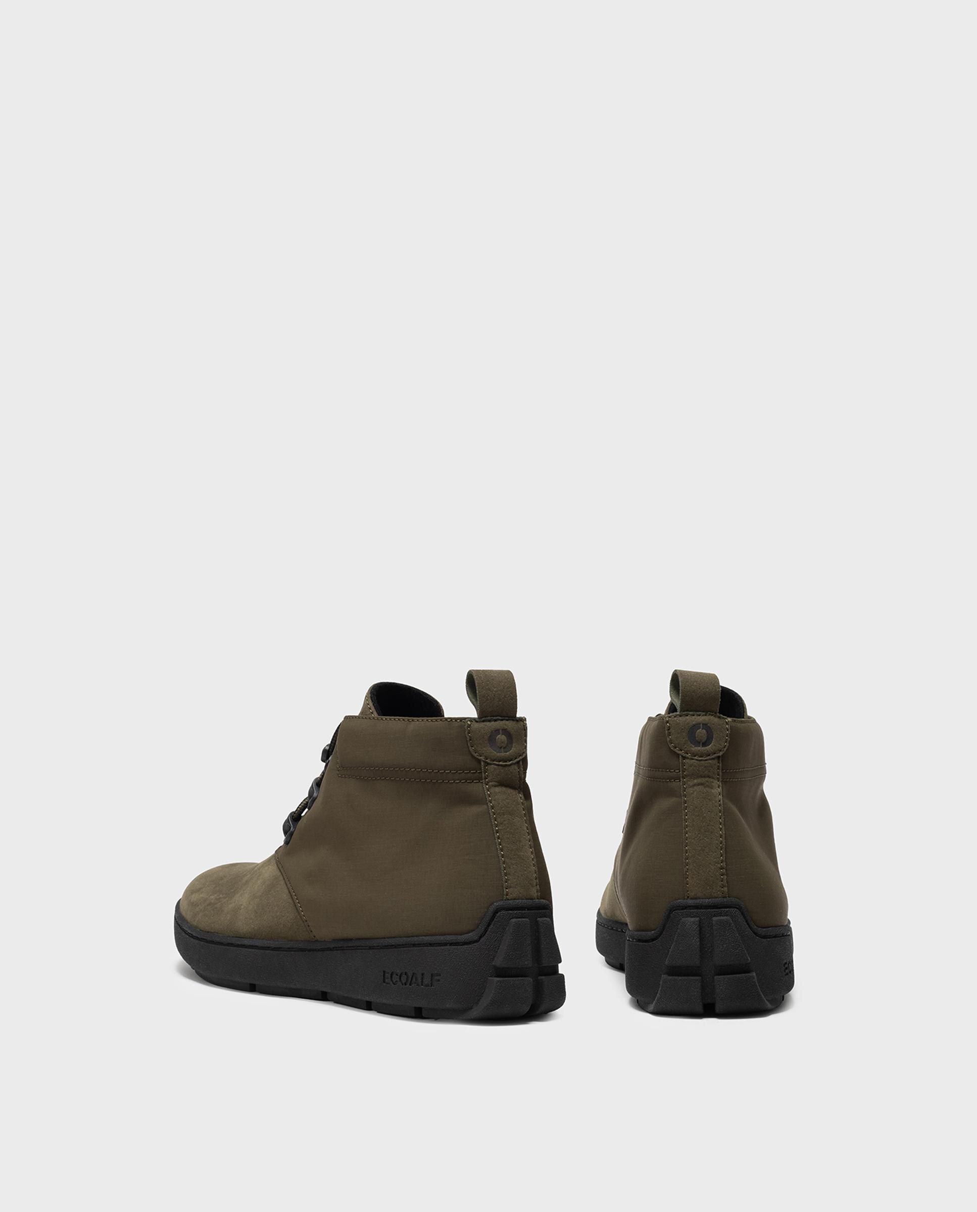 Botas de hombre bierzo con doble cordón - Ecoalf - Kaki Kaki-7