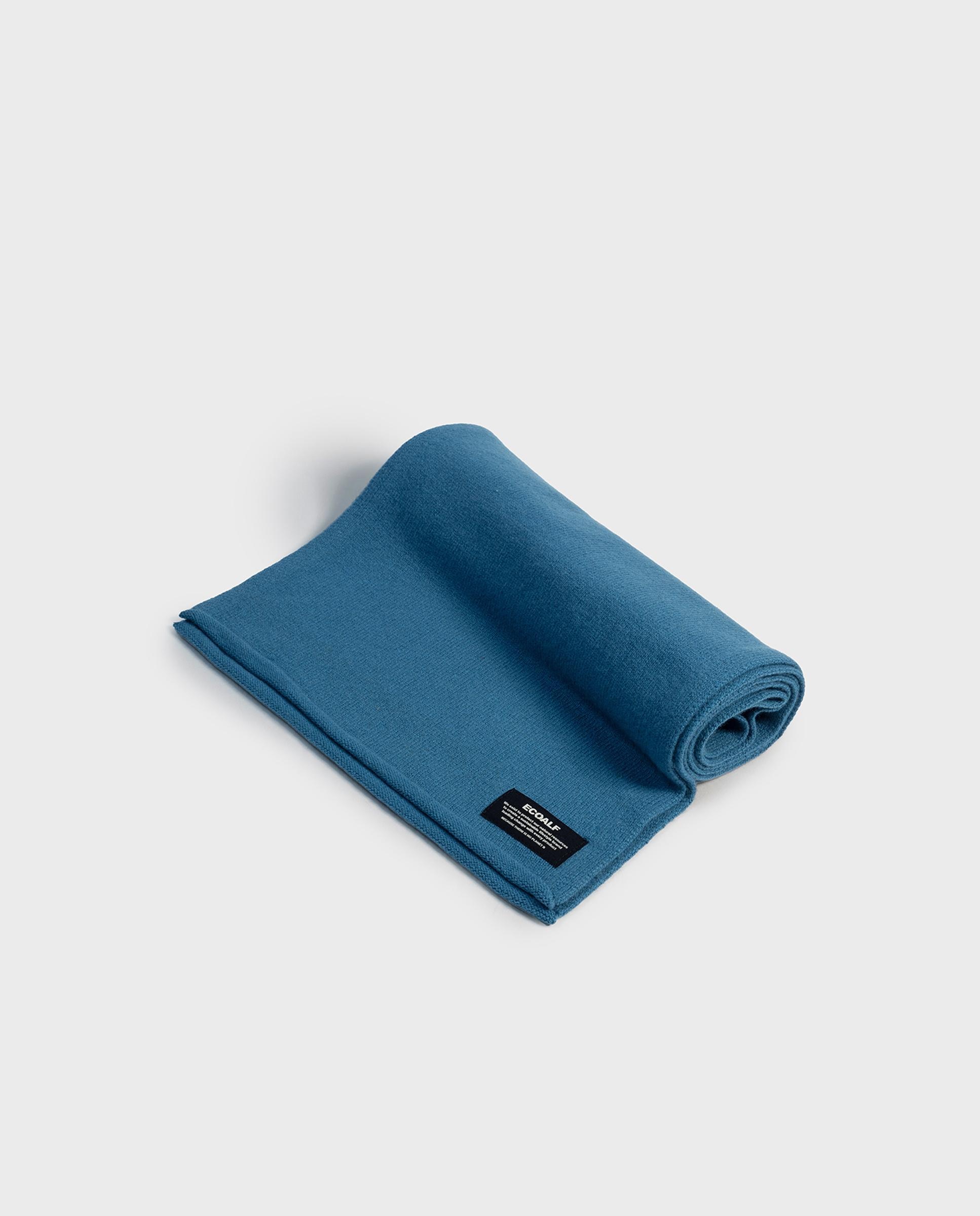 Imagen 4 de Bufanda wool confeccionada en tejido 5gg - Ecoalf - Azul Azul