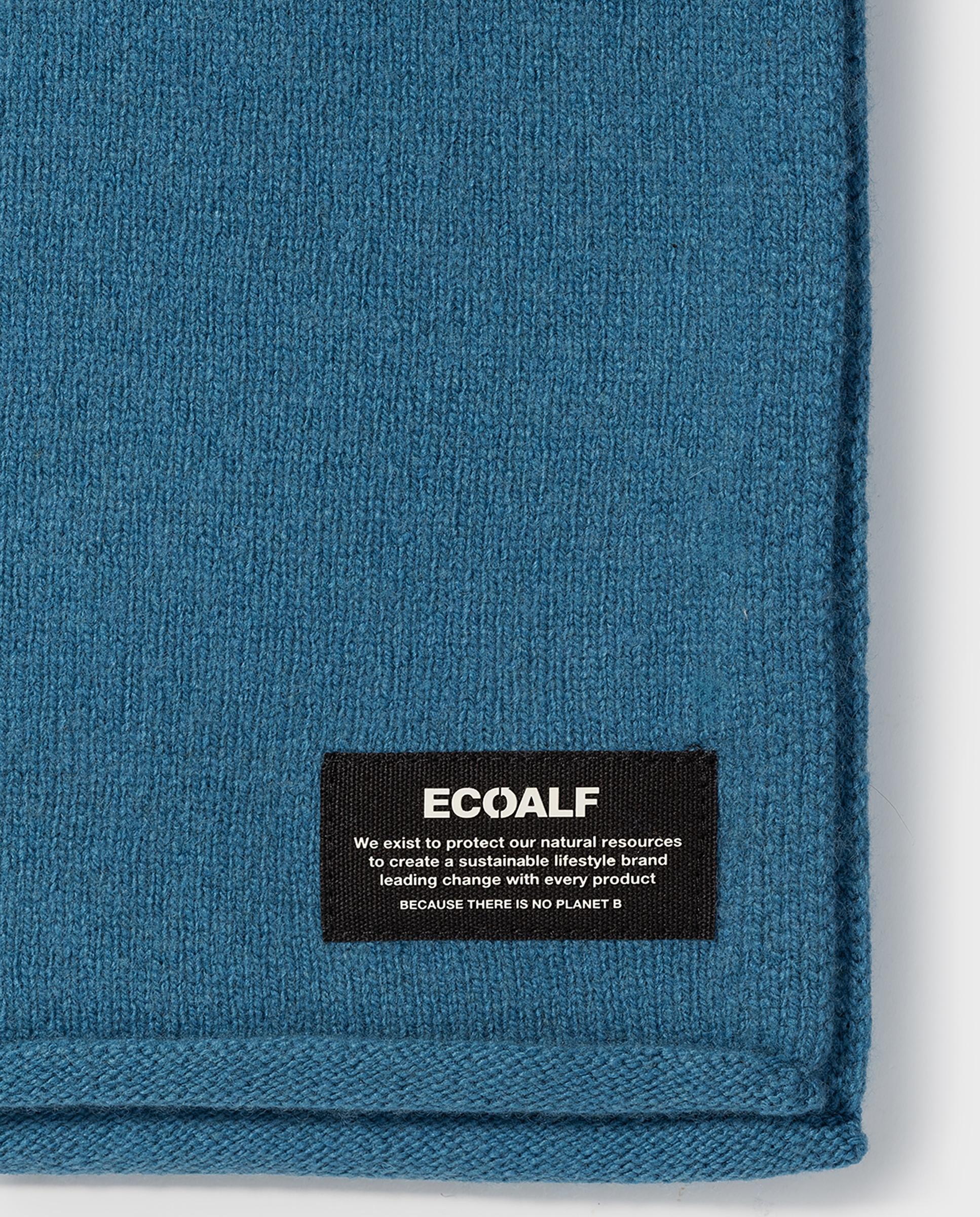 Imagen 3 de Bufanda wool confeccionada en tejido 5gg - Ecoalf - Azul Azul