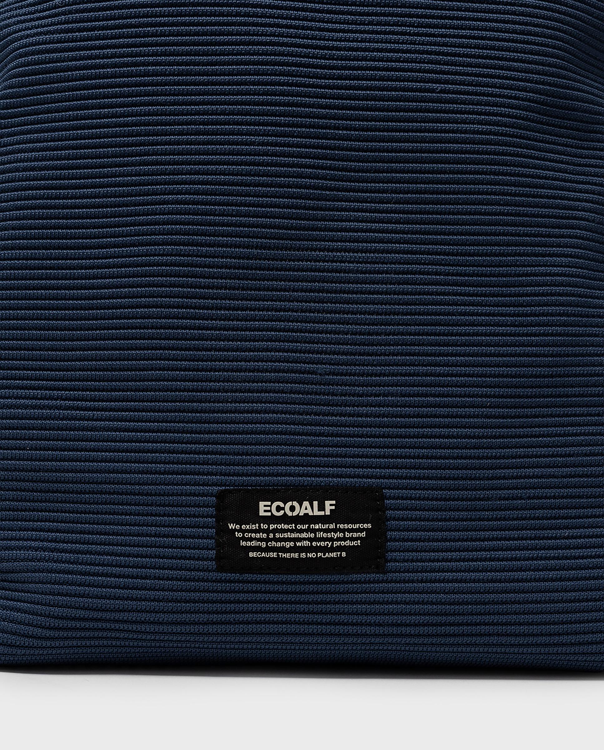 Bandolera tipo buket de mujer tika con asa ajustable - Ecoalf - Azul Azul-3