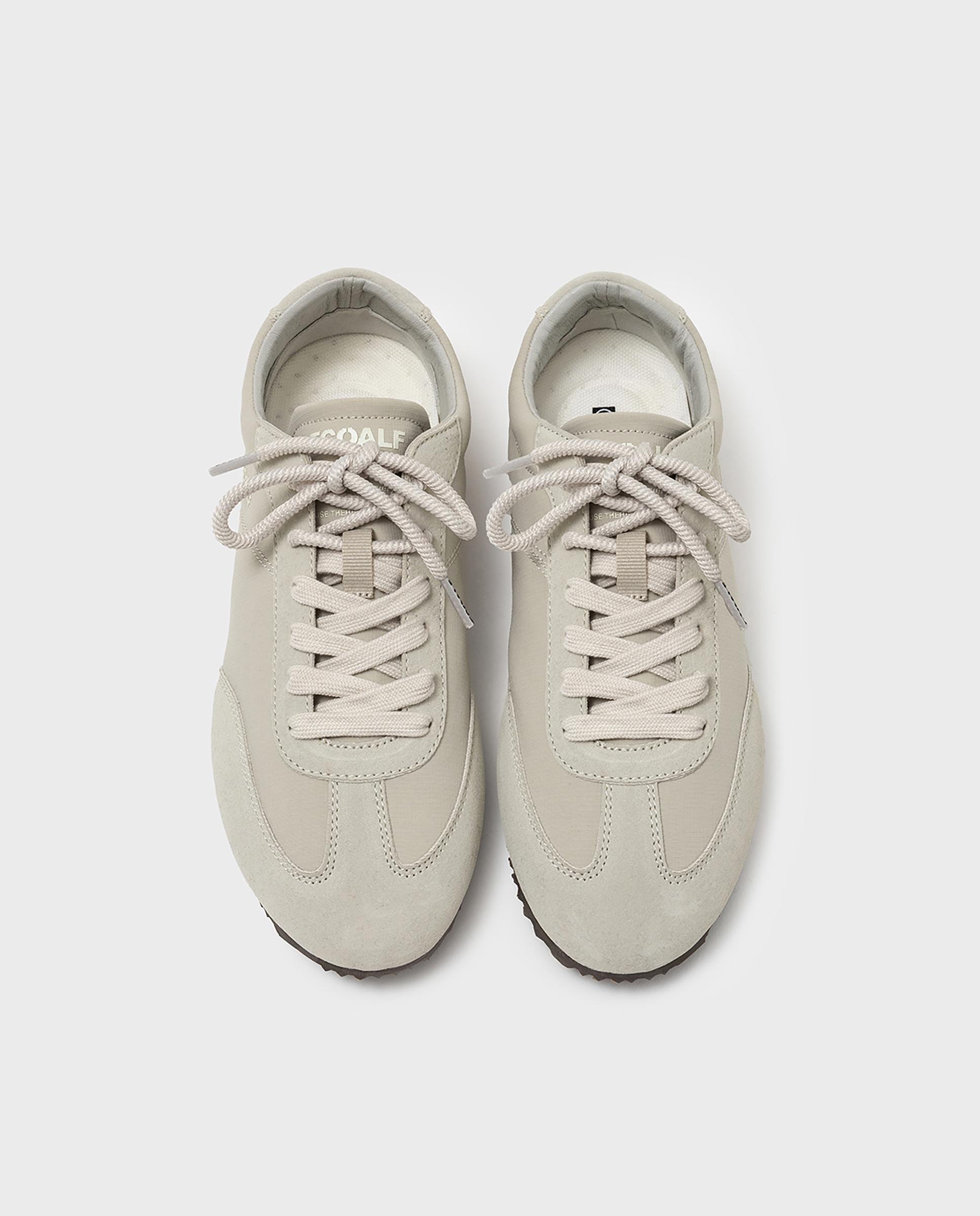 Deportivo, cordones, textil,pg,dallas sneaker woman - Ecoalf - Blanco roto Blanco roto-4