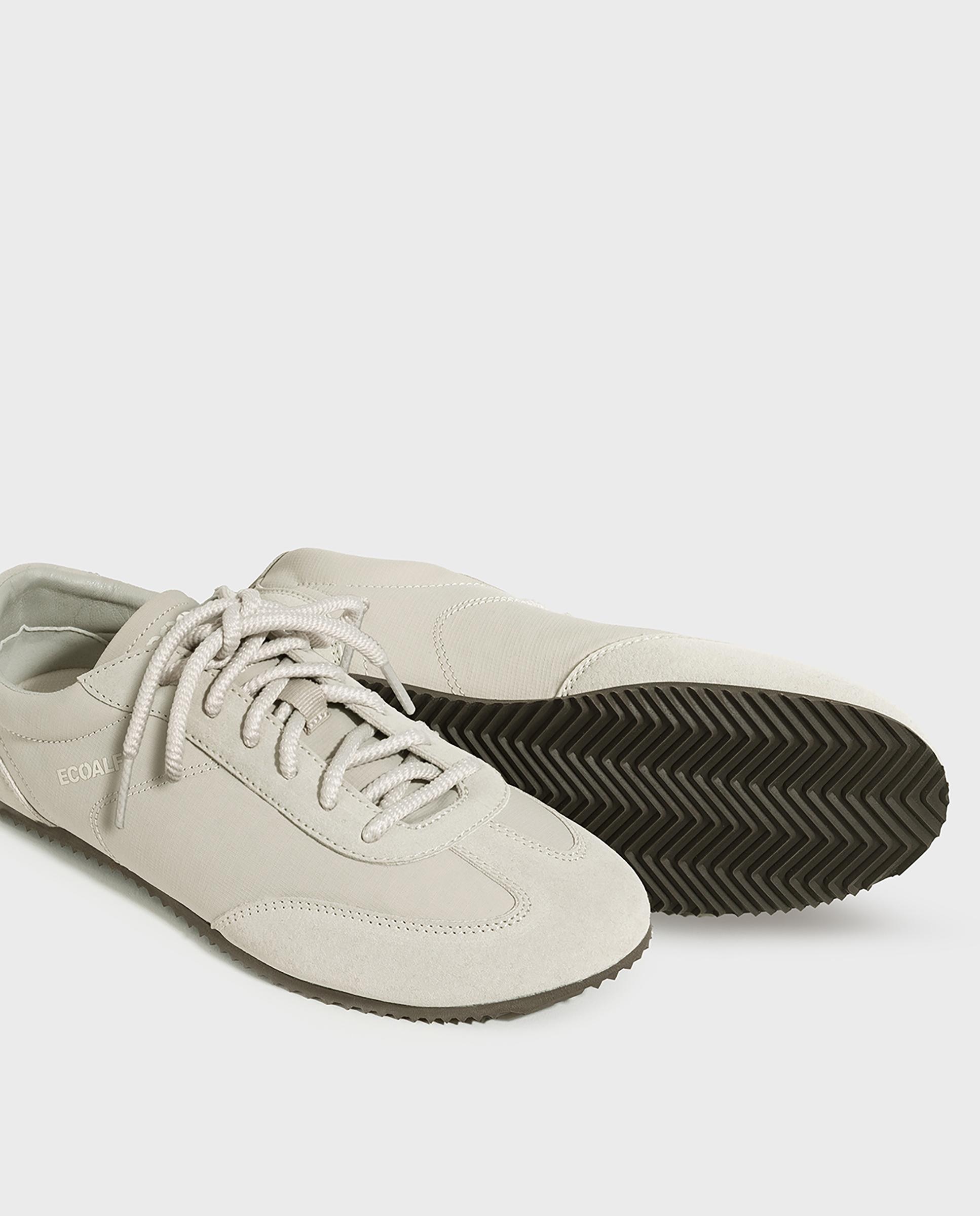 Deportivo, cordones, textil,pg,dallas sneaker woman - Ecoalf - Blanco roto Blanco roto-6