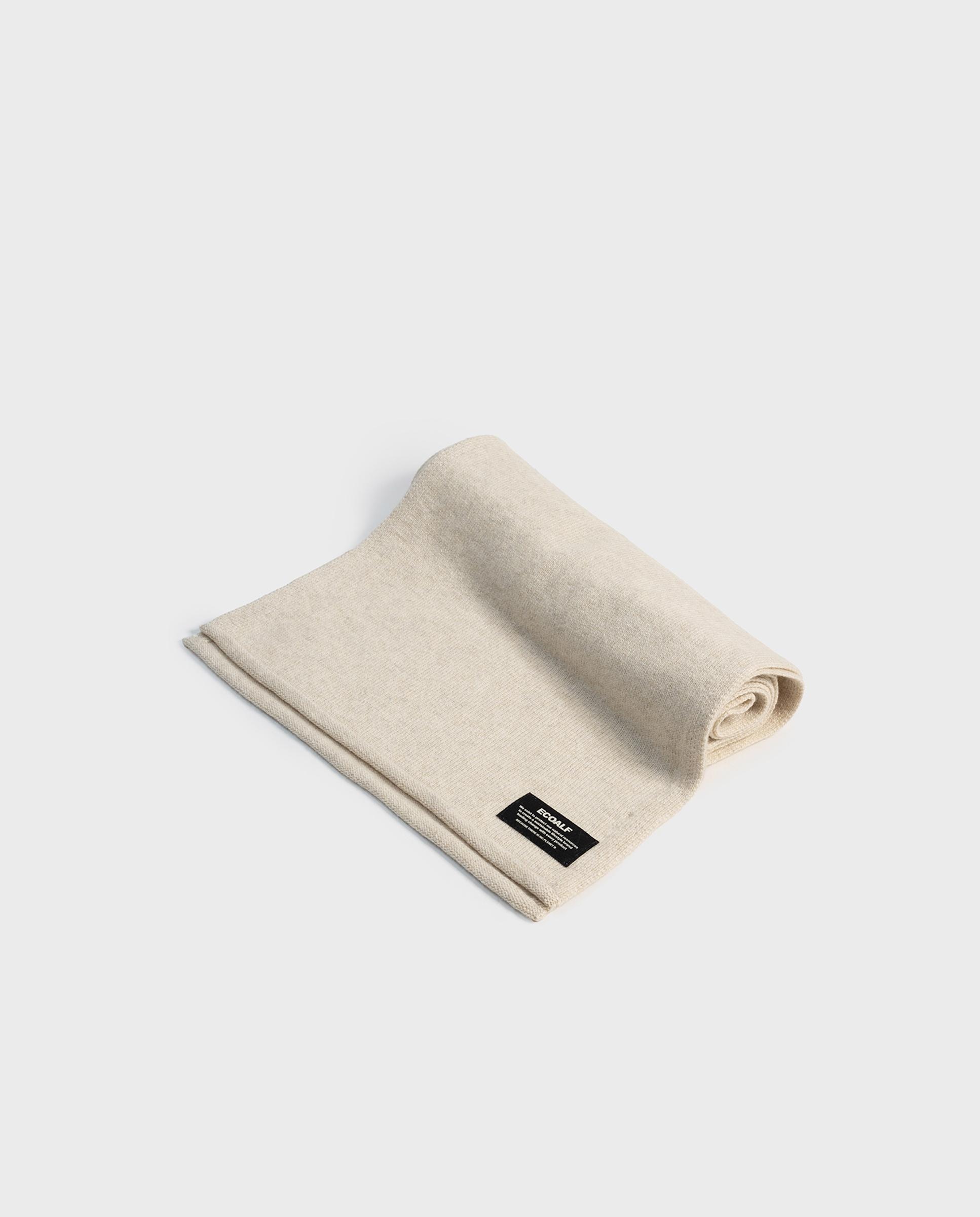 Imagen 3 de Bufanda wool confeccionada en tejido 5gg - Ecoalf - Beige Beige