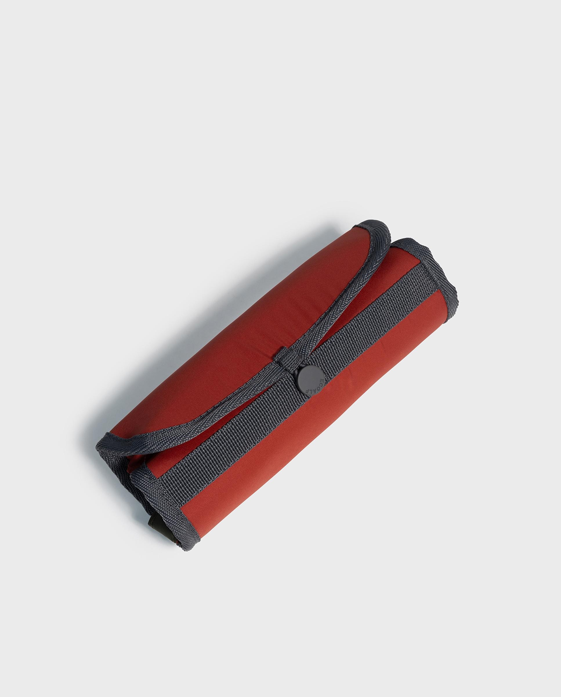 Bolso shopper pacho con doble asa - Ecoalf - Rojo Rojo-3