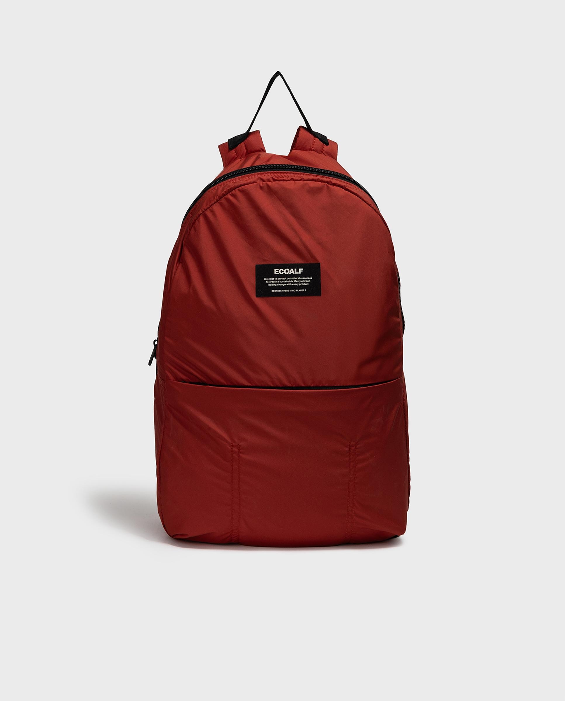 Mochila unisex pacho 100% poliéster reciclado - Ecoalf - Rojo Rojo-1