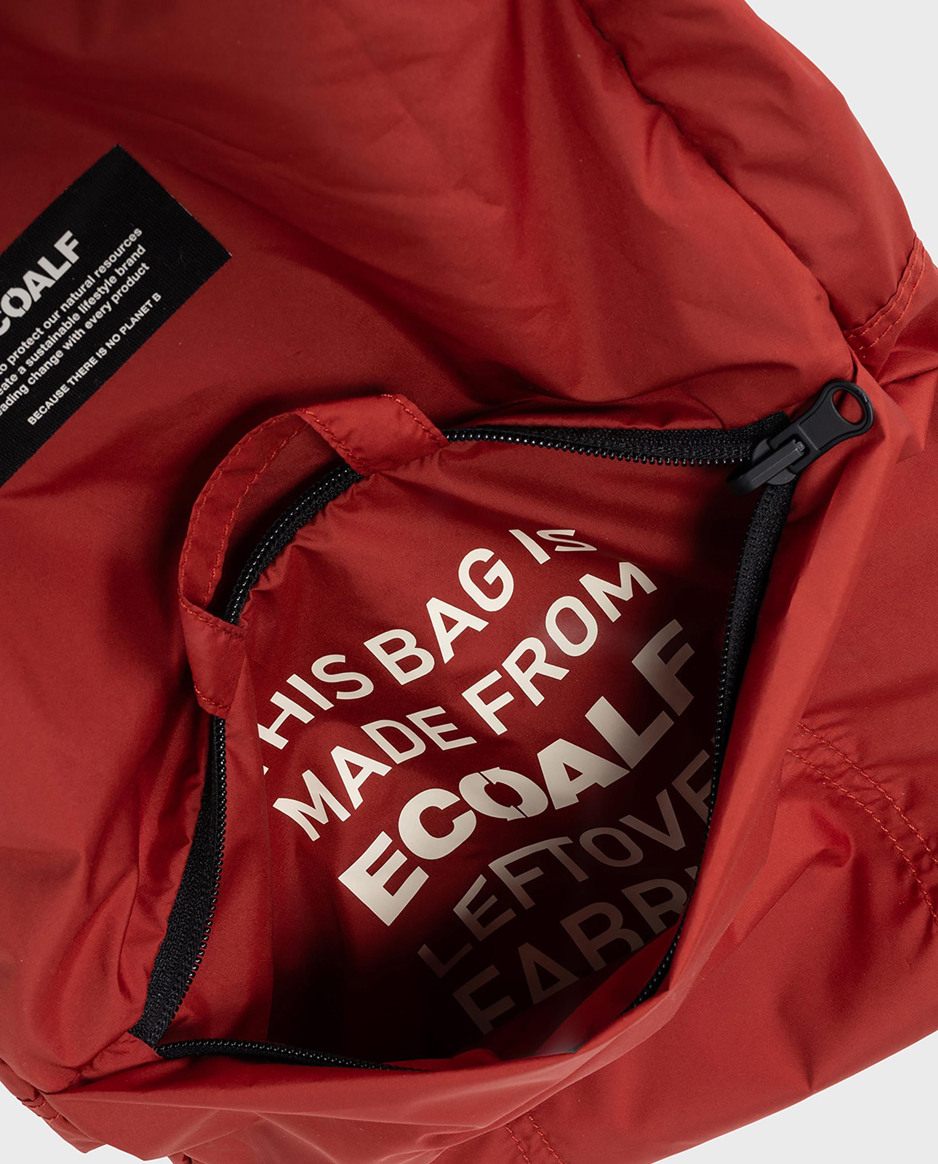 Mochila unisex pacho 100% poliéster reciclado - Ecoalf - Rojo Rojo-3