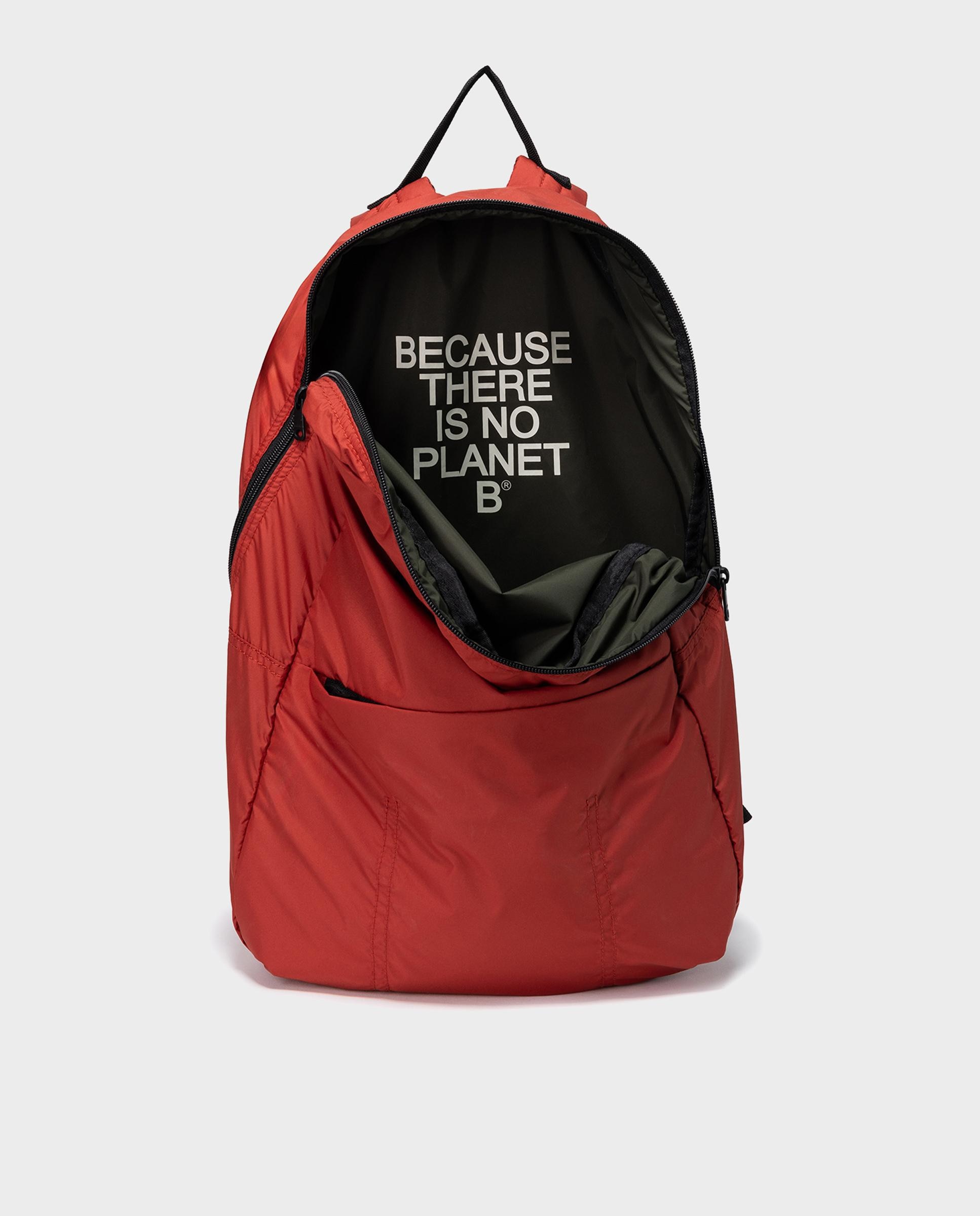 Mochila unisex pacho 100% poliéster reciclado - Ecoalf - Rojo Rojo-2