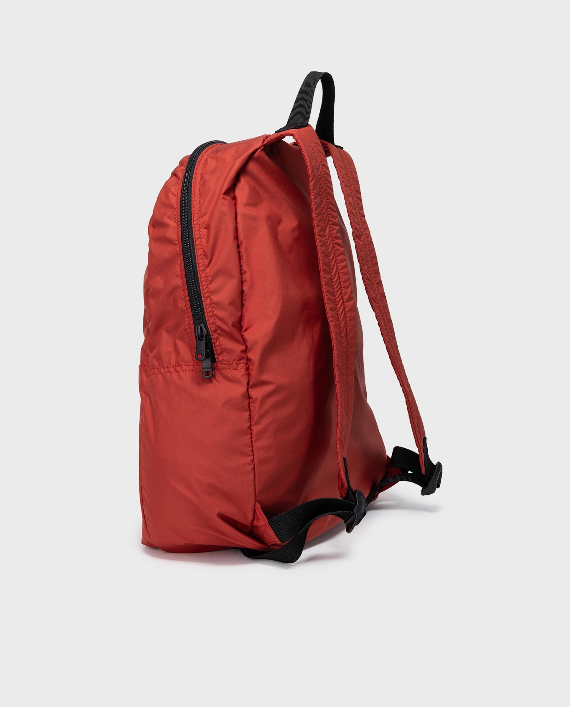 Mochila unisex pacho 100% poliéster reciclado - Ecoalf - Rojo Rojo-4