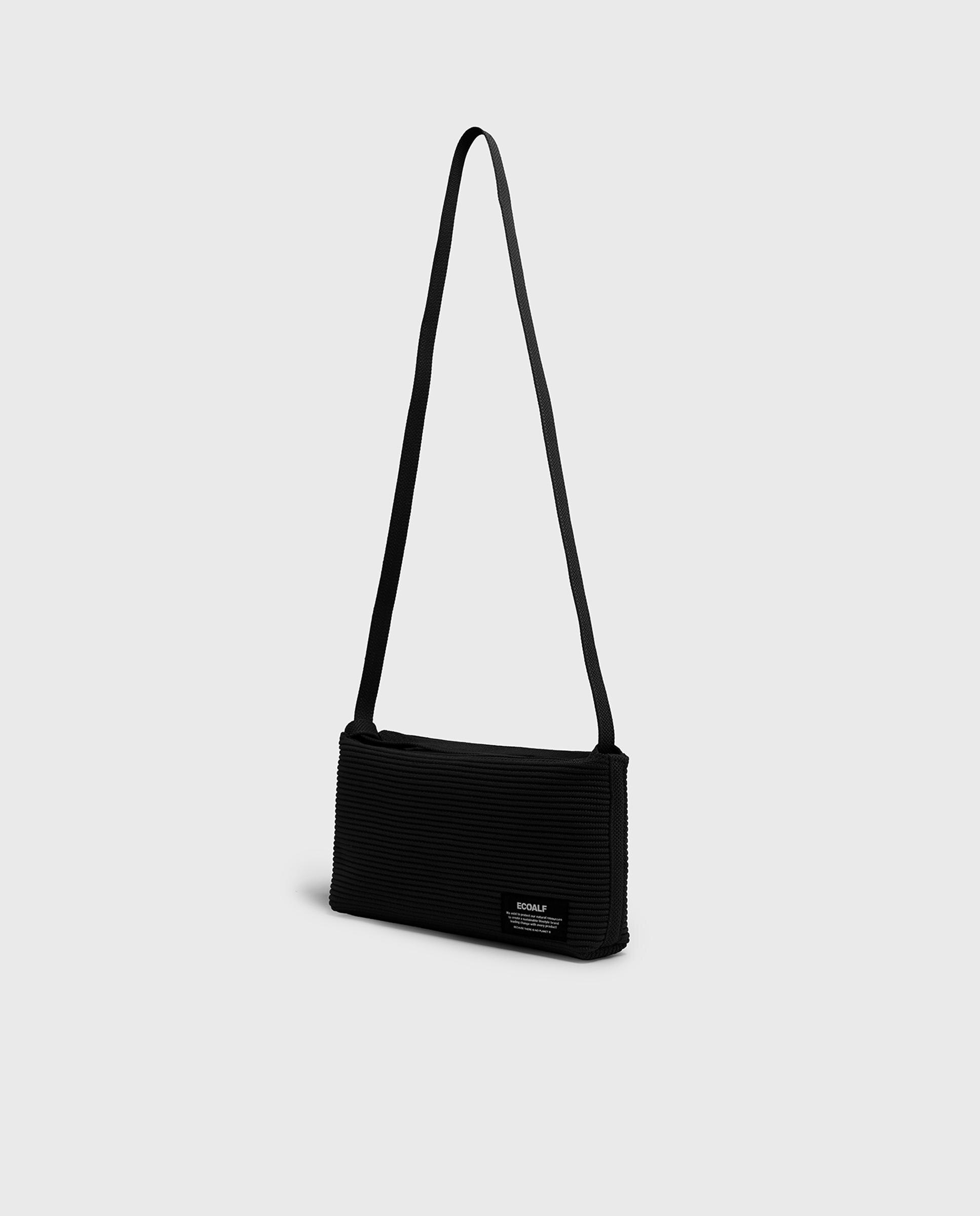 Bolso de hombro tika baguette con diseño ajustable 2 en 1 - Ecoalf - Negro Negro-4