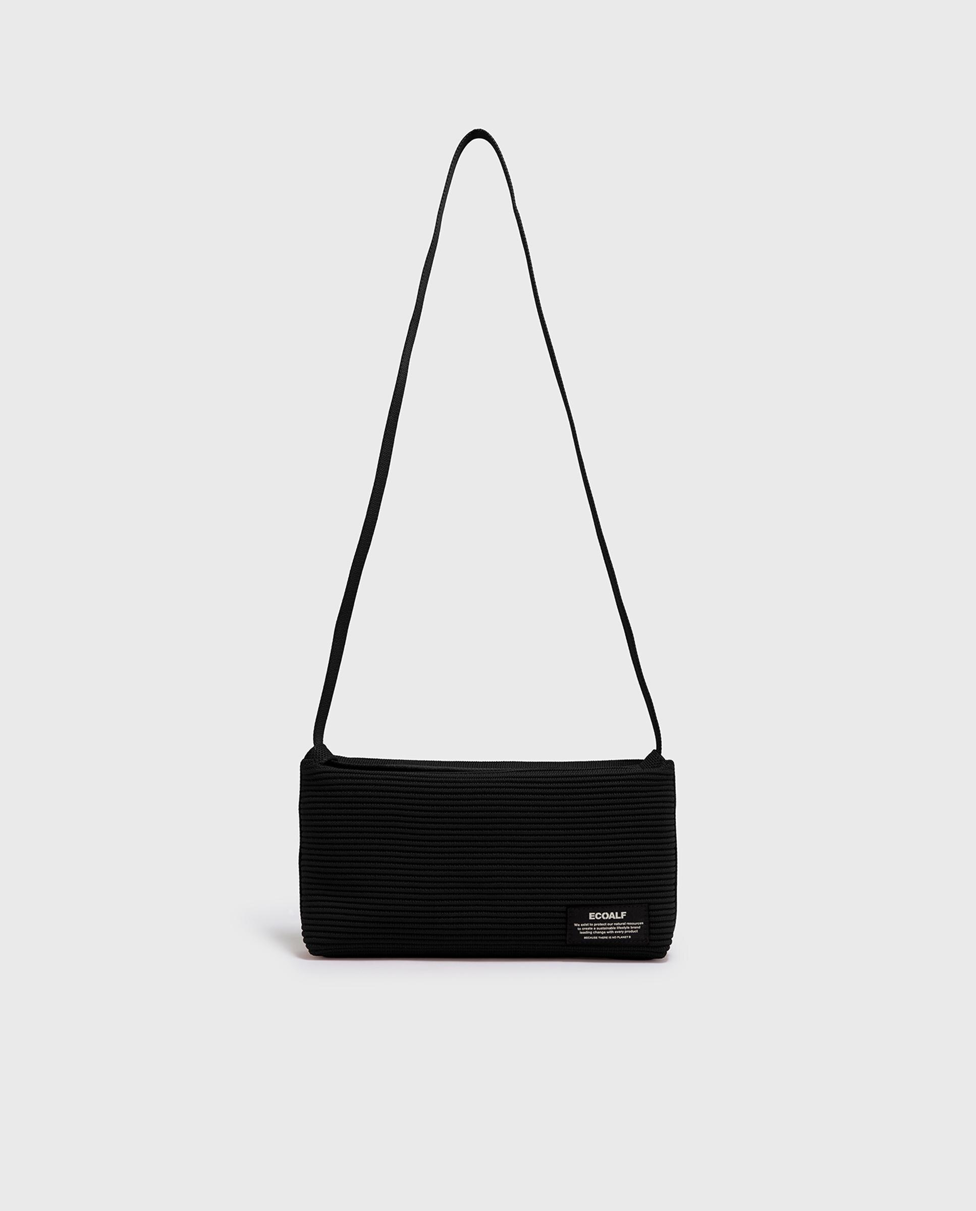 Bolso de hombro tika baguette con diseño ajustable 2 en 1 - Ecoalf - Negro Negro-7
