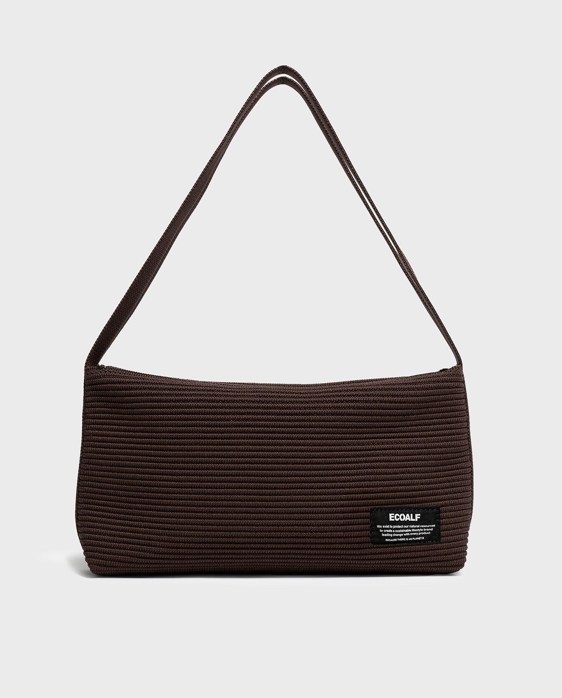 Bolso de hombro tika baguette con diseño ajustable 2 en 1 - Ecoalf - Marrón Marrón-1