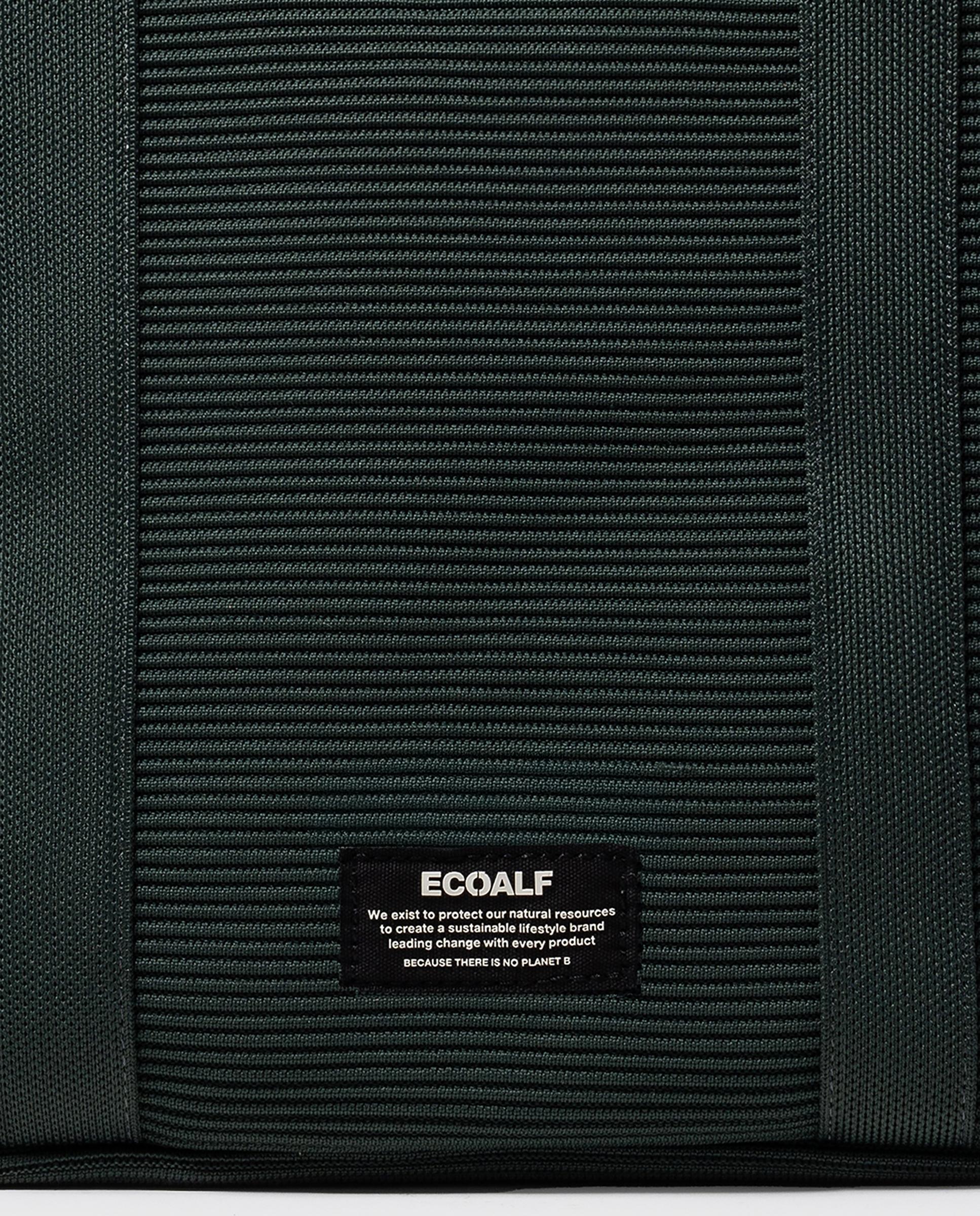 Bolso shopper tika con efecto pana - Ecoalf - Verde Verde-3