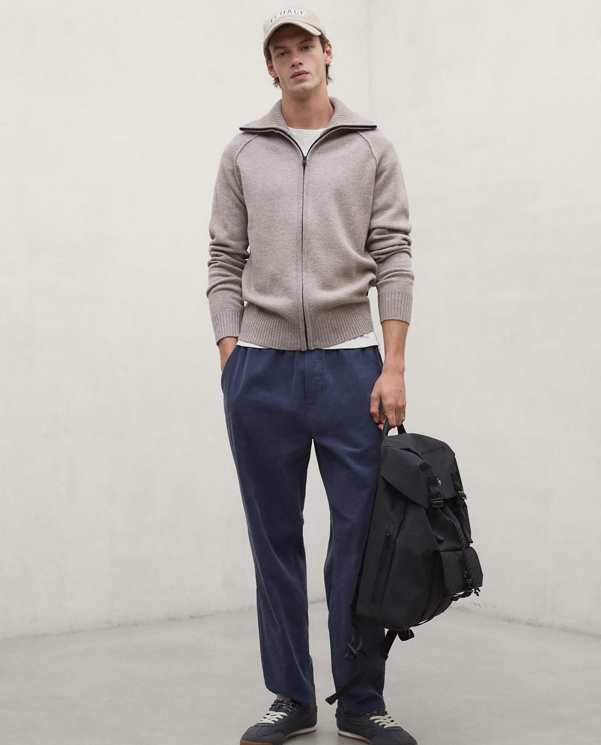 Imagen 1 de Pantalones de pana de hombre gina de corte relajado - Ecoalf - Azul Azul