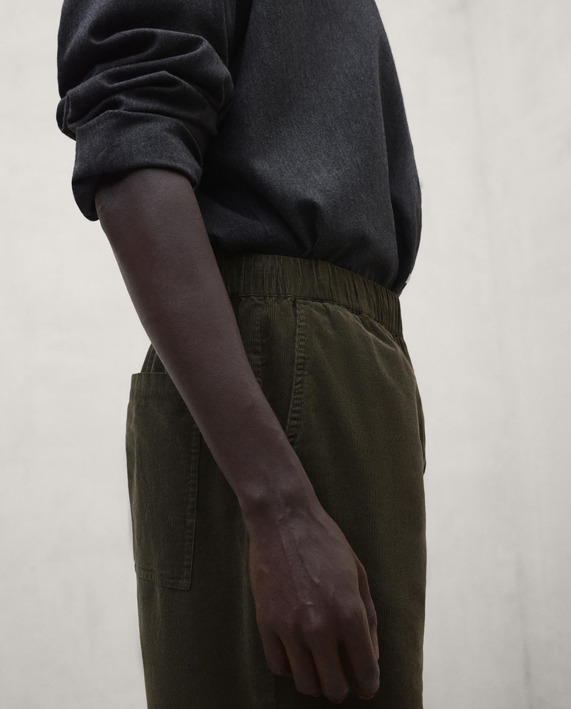 Imagen 2 de Pantalones de pana de hombre gina de corte relajado - Ecoalf - Kaki Kaki